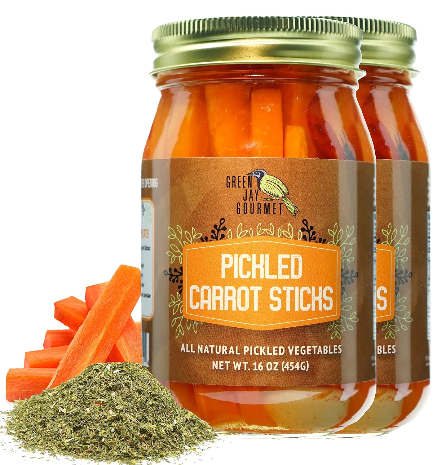 Green Jay Gourmet Marinated Mushrooms in a Jar - Fresh Hand Jarred Vegetables for Cooking & Pantry – Home Grown Pre-Prepared Pickled Marinated