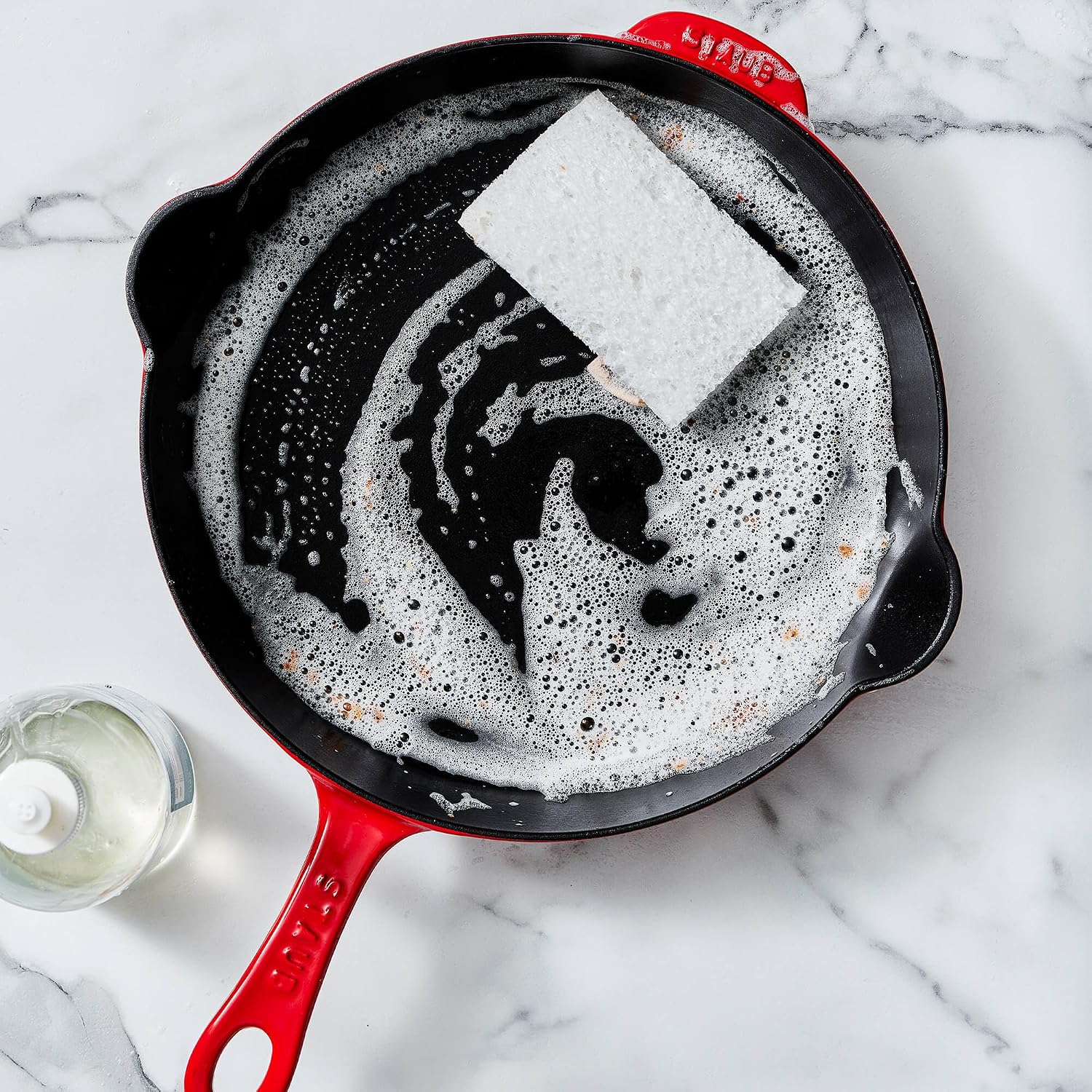 Staub Cast Iron 10-inch Fry Pan - Grenadine, Made in France