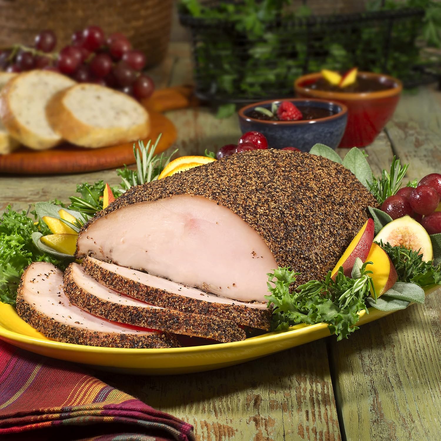 Smoked Turkey Breast (Peppered & Sliced)