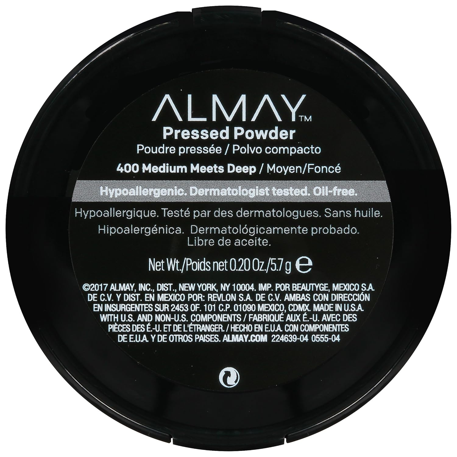 ALMAY Pressed Powder Medium Meets Deep (Packaging May Vary)
