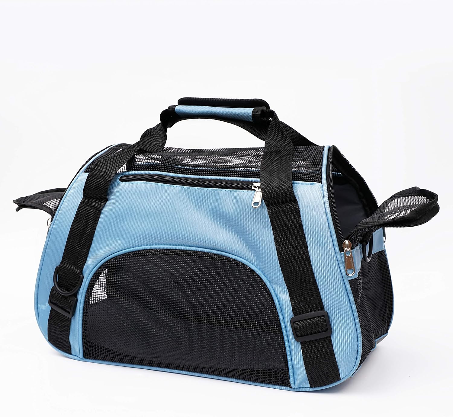 MuchL Cat Carrier for Cats Soft-Sided Travel Pat Carrier for Cat with Wooden Padding Board Airline Approved Lightweight Comfortable Cat Bag for