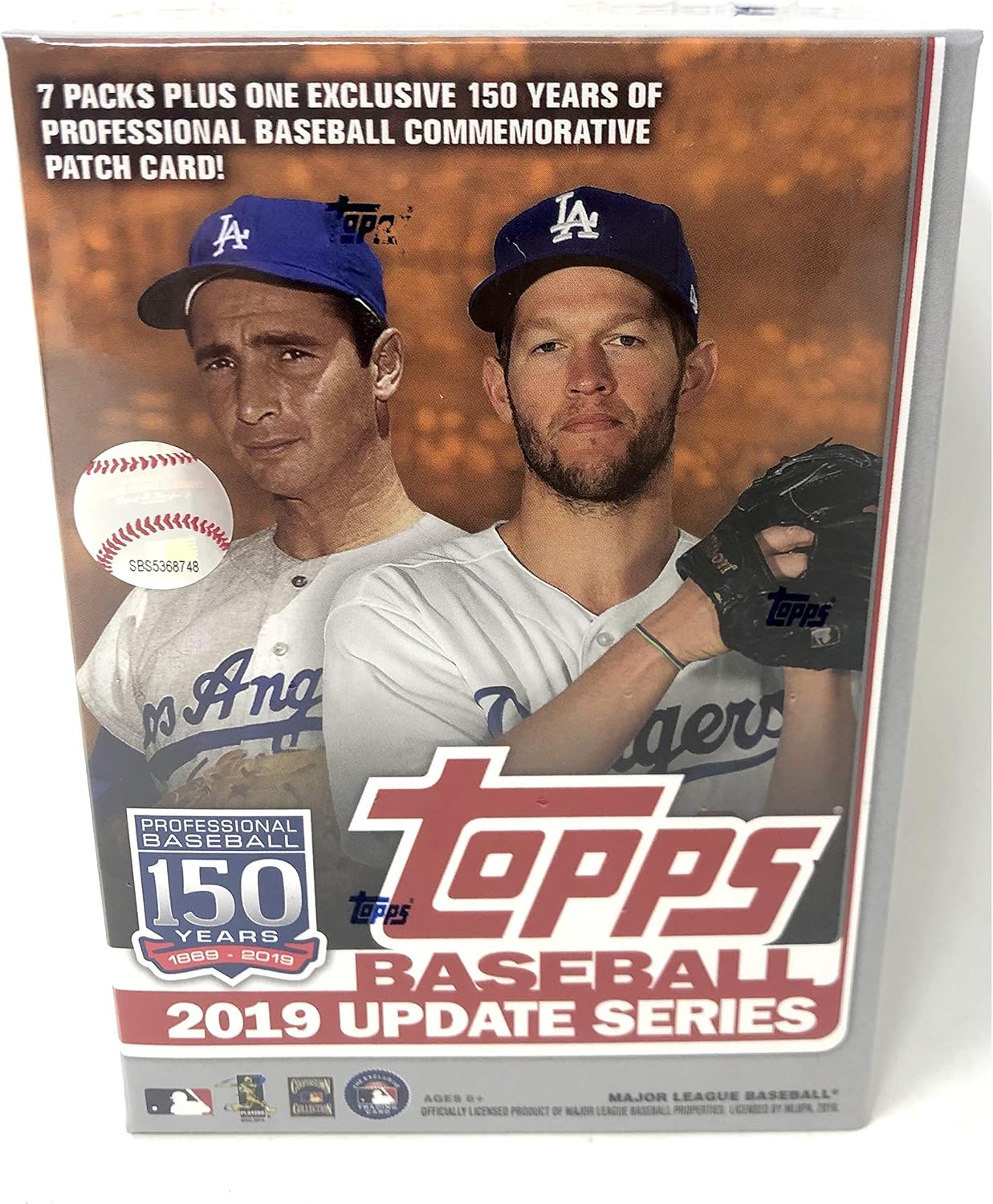 Topps 2019 Update Series Baseball Retail Blaster Box