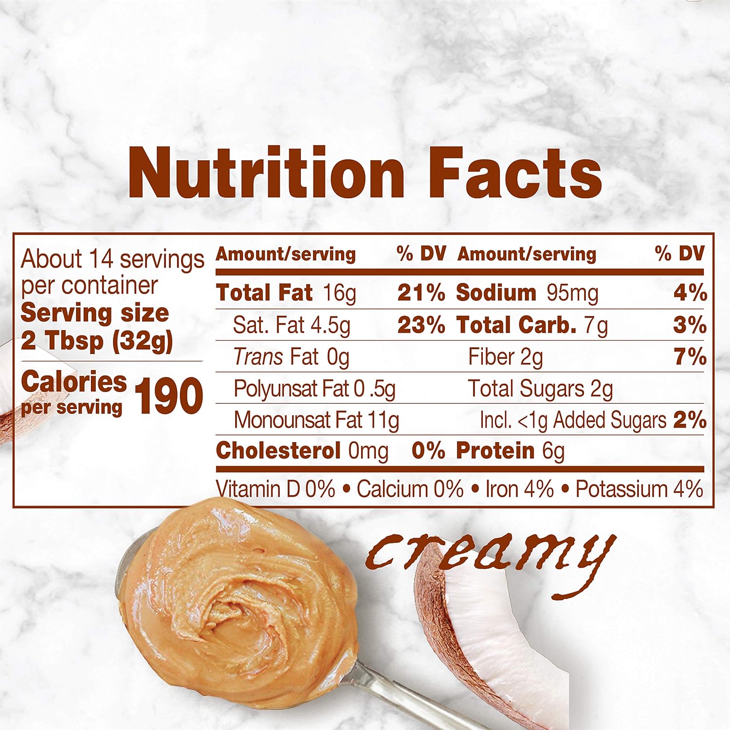 Earth Balance Creamy Peanut and Coconut Oil Spread, 16 oz.