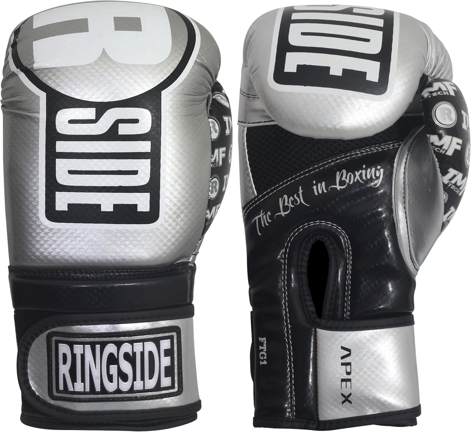 Ringside Apex Bag Gloves, IMF-Tech Boxing Gloves with Secure Wrist Support, Synthetic Boxing Gloves for Men and Women