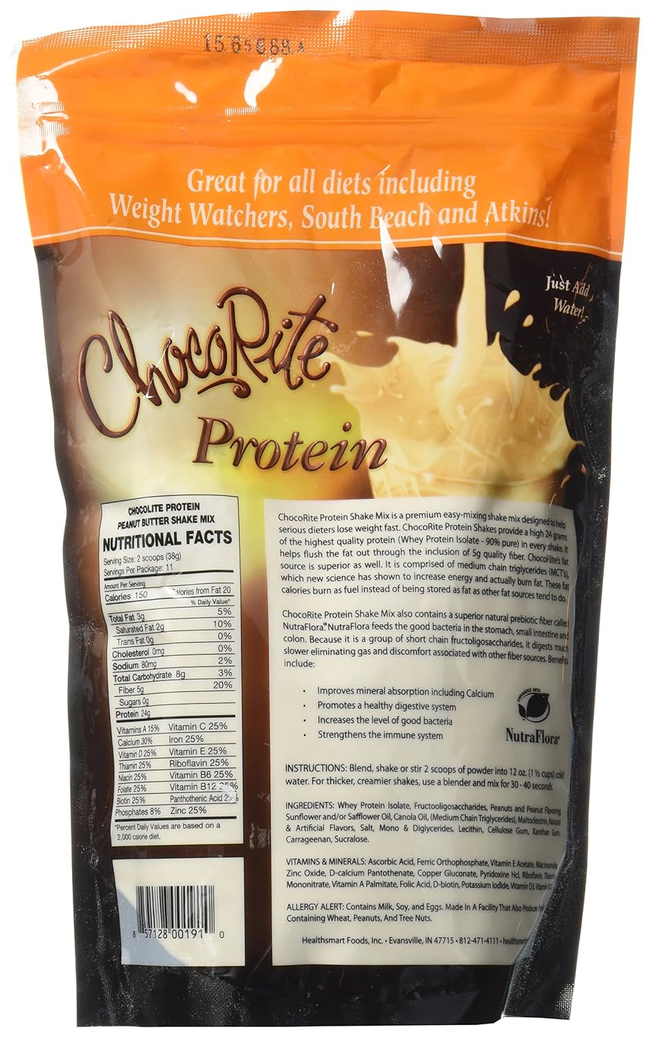 ChocoRite Strawberry Cream Protein Shake, 15.1 oz