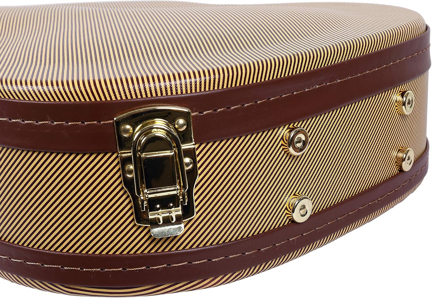 Crossrock SG Guitar Case, Multi-layer Wood Case, Arch-top Style, Vinyl Tweed