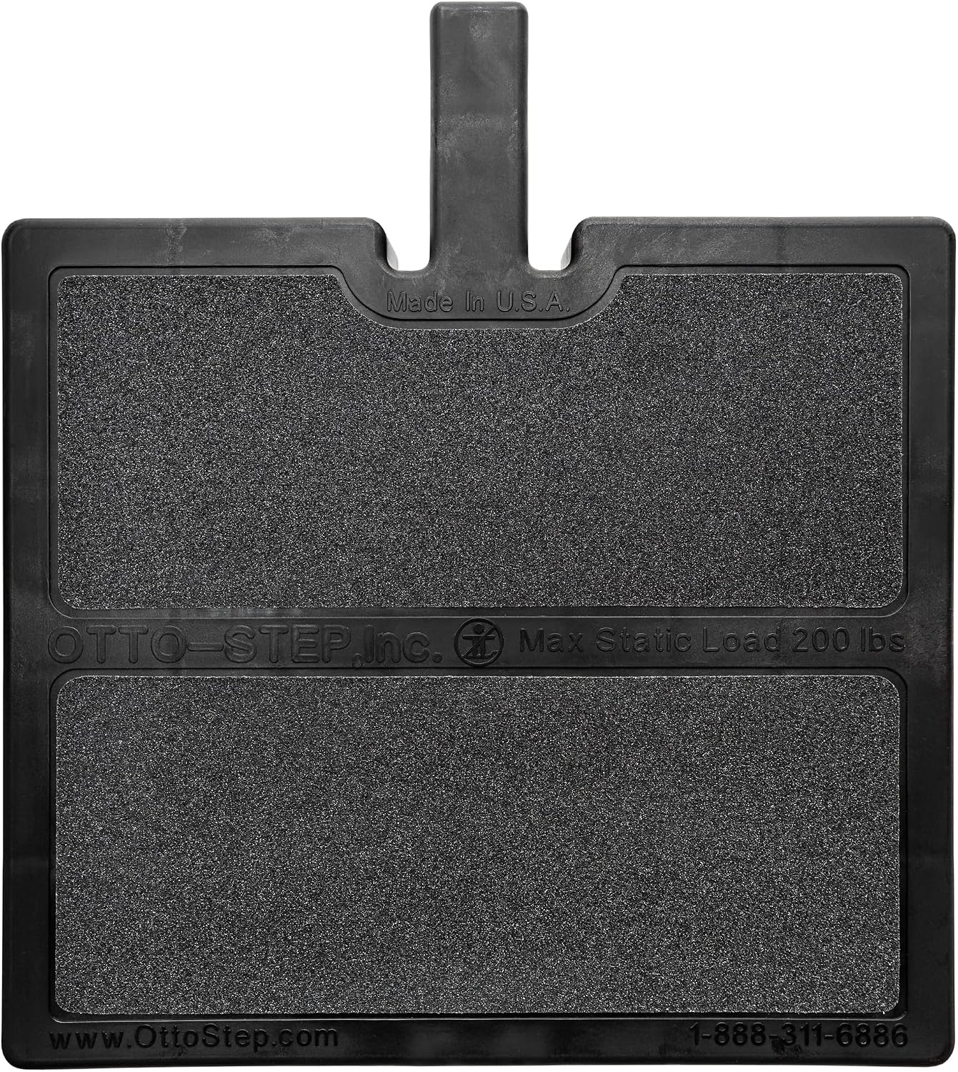 USA Made Otto Step Pet Ramp Step Helps Dogs Get in & Out of Car Van SUV | Portable Lightweight Dog Ramp | Simply Slide into 2 inch Trailer Hitch