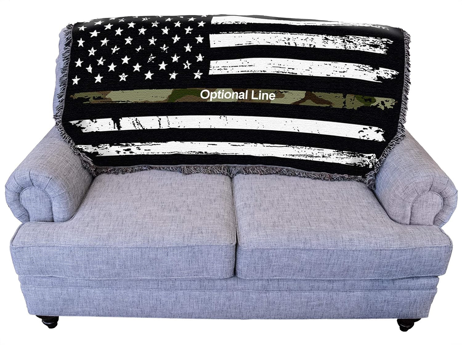 Pure Country Weavers US Army -Military Service Mark Seal Blanket Eagle - Gift Military Tapestry Throw Woven from Cotton - Made in the USA (72x54)