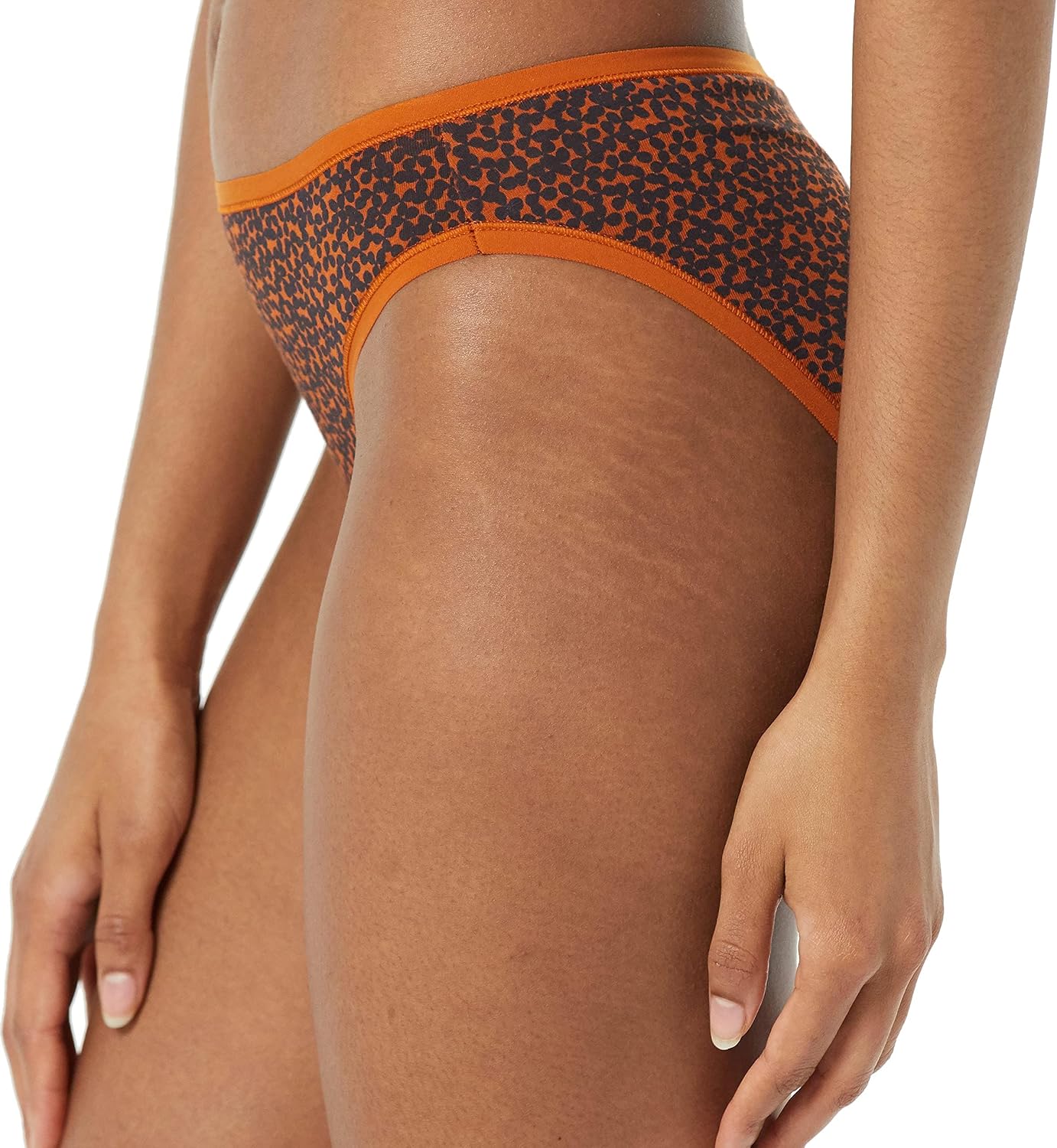 Amazon Essentials Women's Cotton Spandex Bikini Brief Underwear (Available in Plus Size)