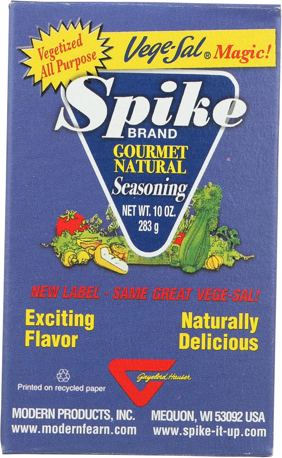 Vege-Sal Spike Natural Seasoning Original VEGESAL 10 oz (283gr)