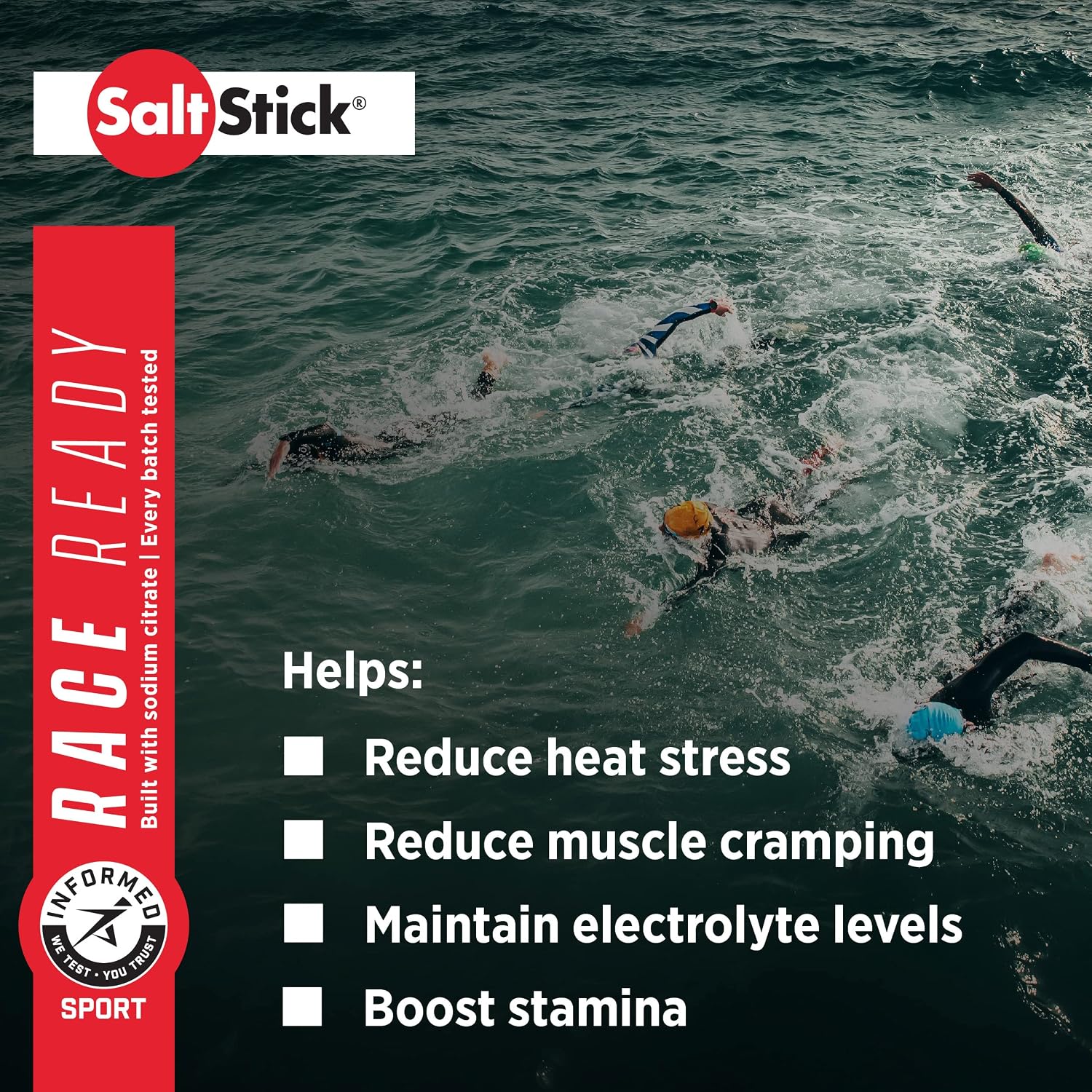 SaltStick Electrolytes with Caffeine - Salt Pills and Electrolytes for Running, Hydration, Leg Cramps Relief, Sports Recovery, Hiking Essentials - Salt, Magnesium, Potassium, Vitamin D3 - 100 Count | Electrolyte capsules to replace what you lose in sweat…