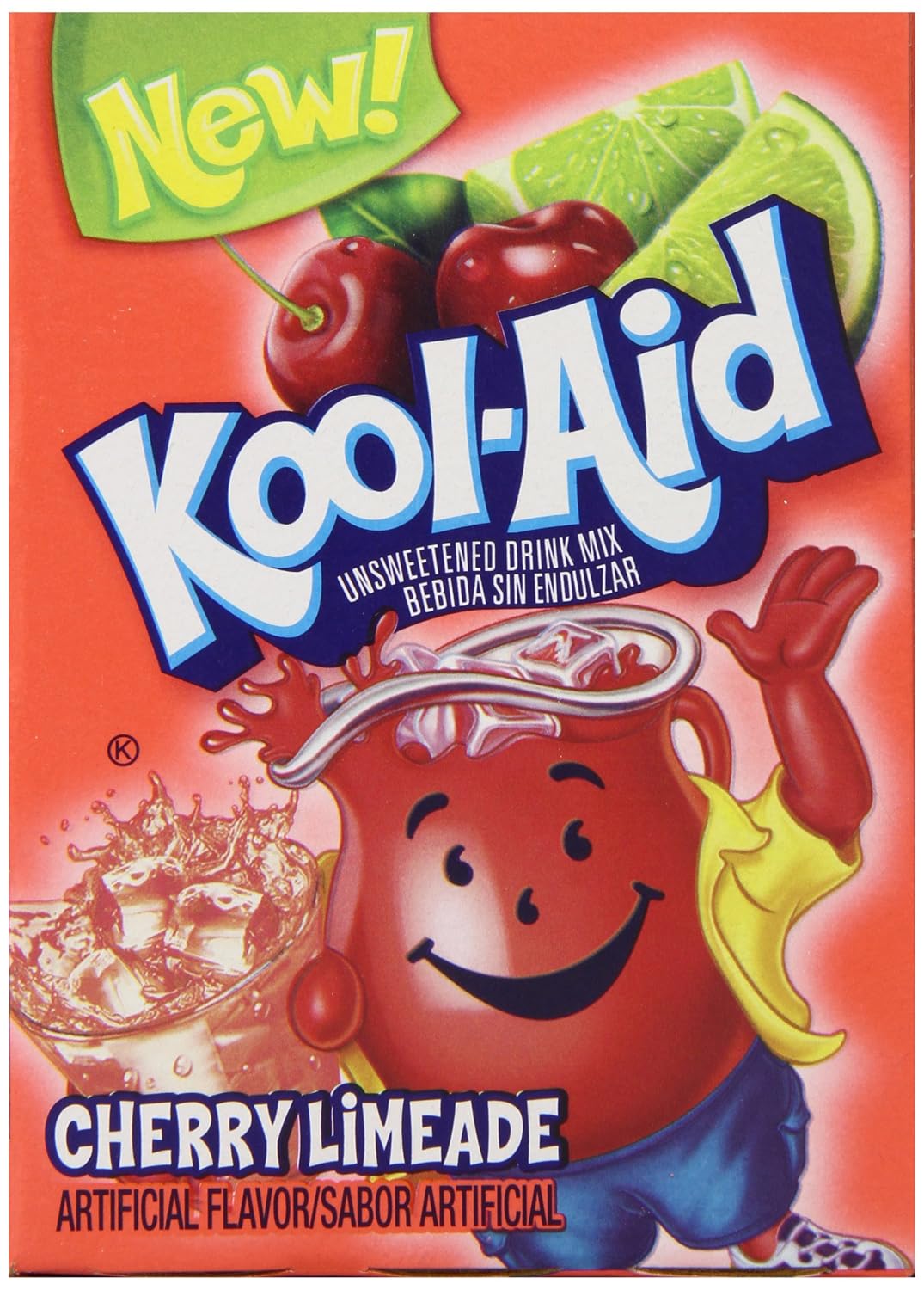Kool-Aid Tropical Punch Flavored Unsweetened Caffeine Free Powdered Drink Mix (96 Packets)