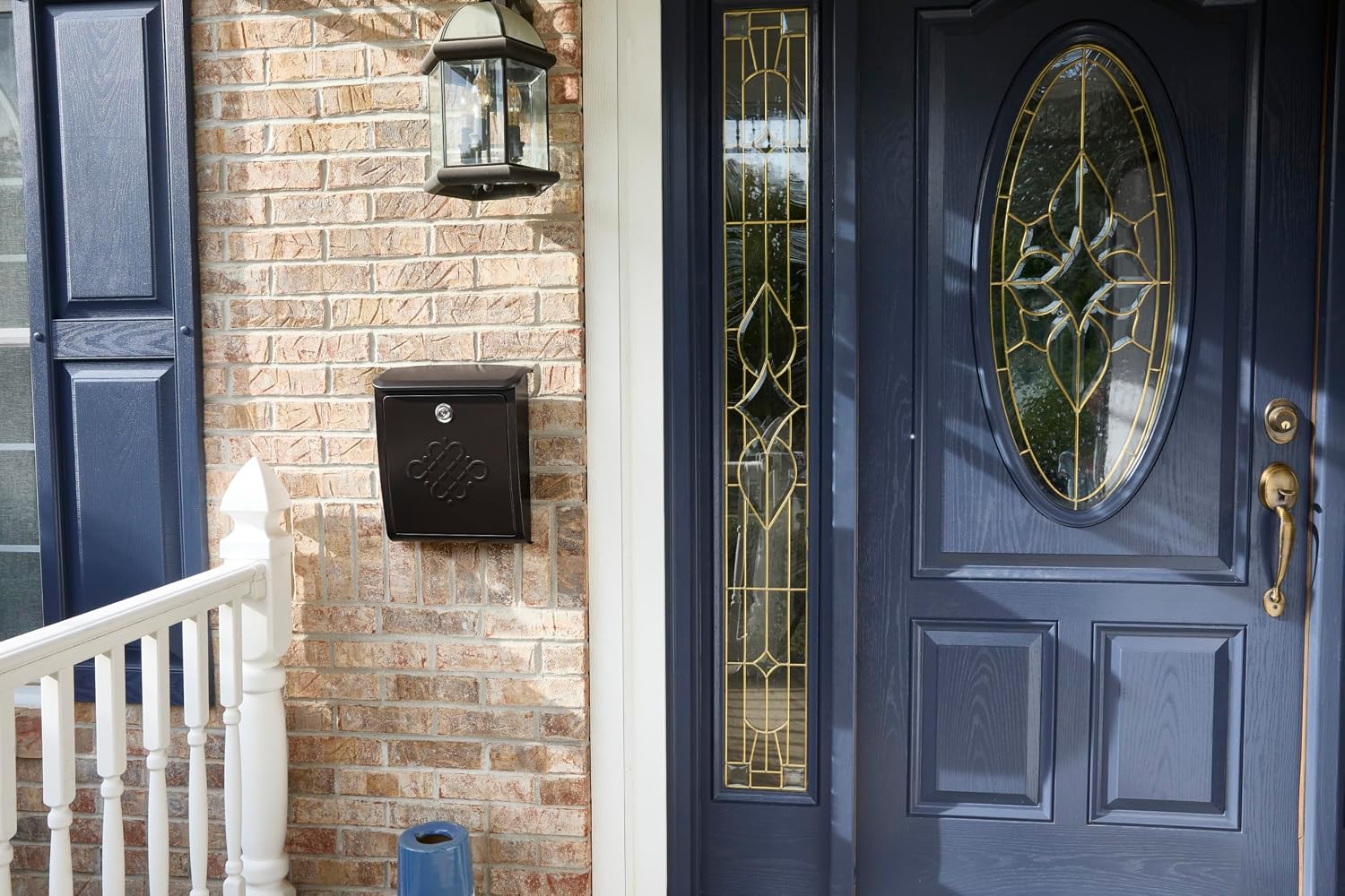 Architectural Mailboxes Bordeaux™ Locking, Wall-Mounted Mailbox for Outside
