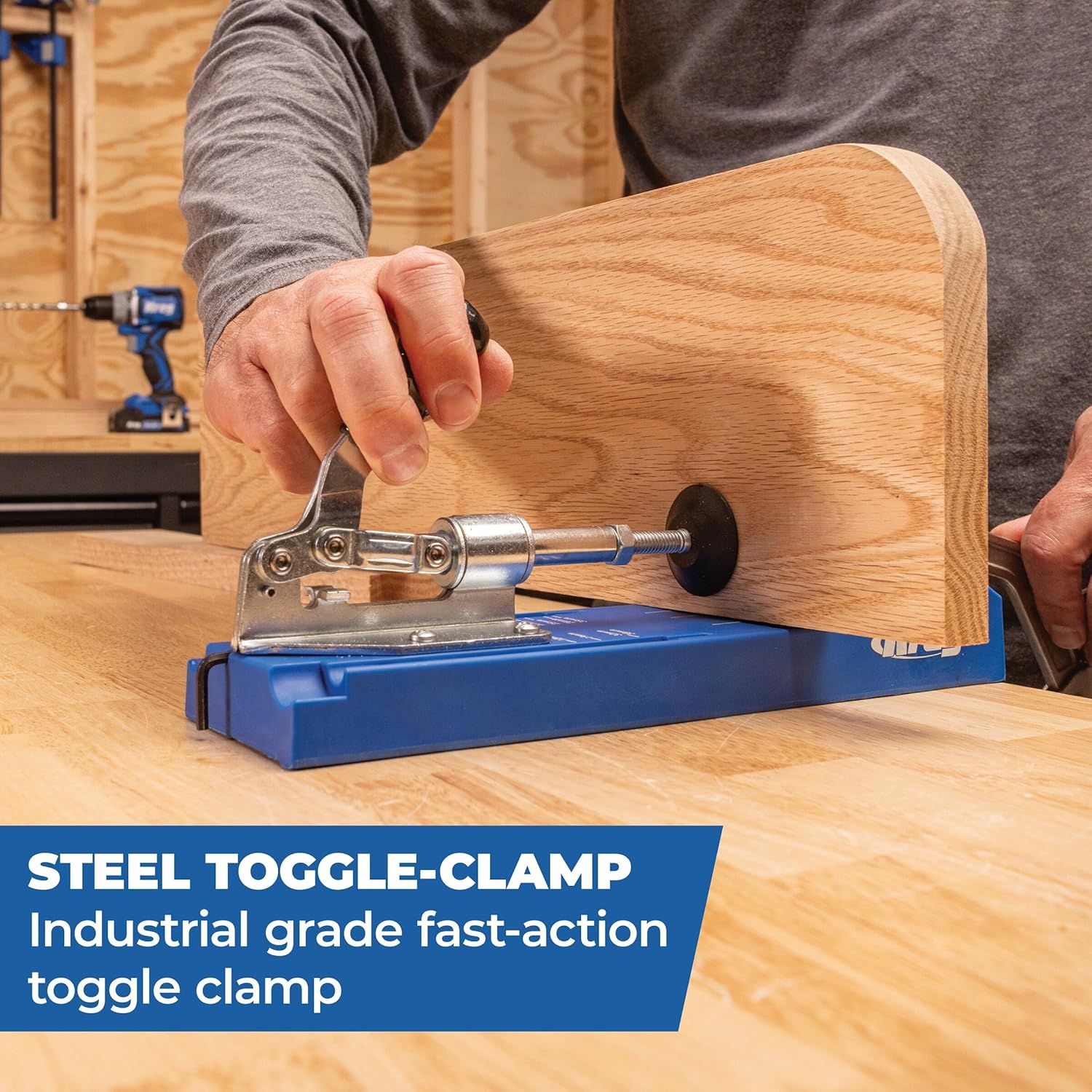 Kreg K4 System - With R3 Jig, Drilling Guide & Dust Collection - Adjustable