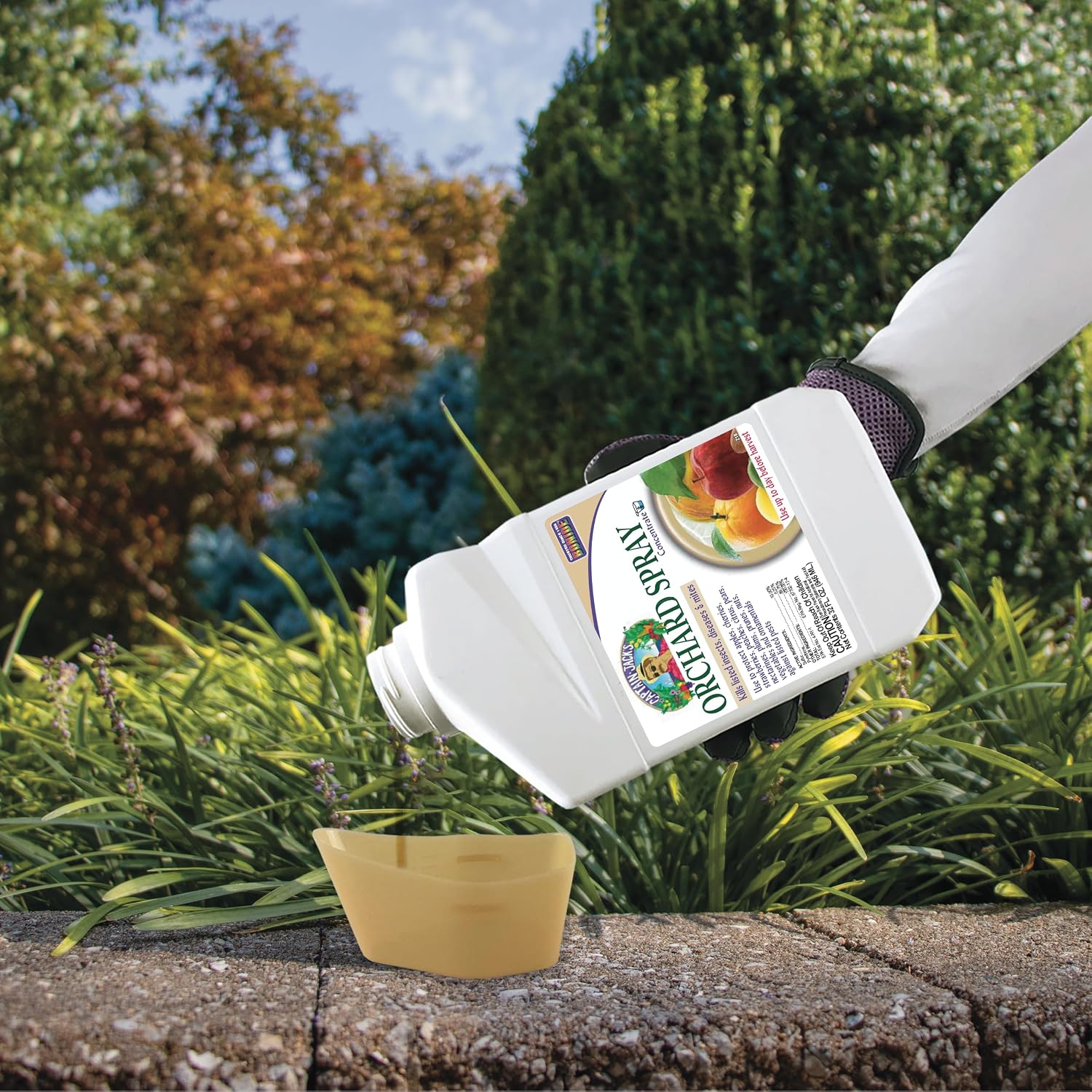 Bonide Captain Jack's Citrus, Fruit & Nut Orchard Spray, 32 oz | Ready-to-Spray, Multi-Purpose Fungicide, Insecticide, and Miticide