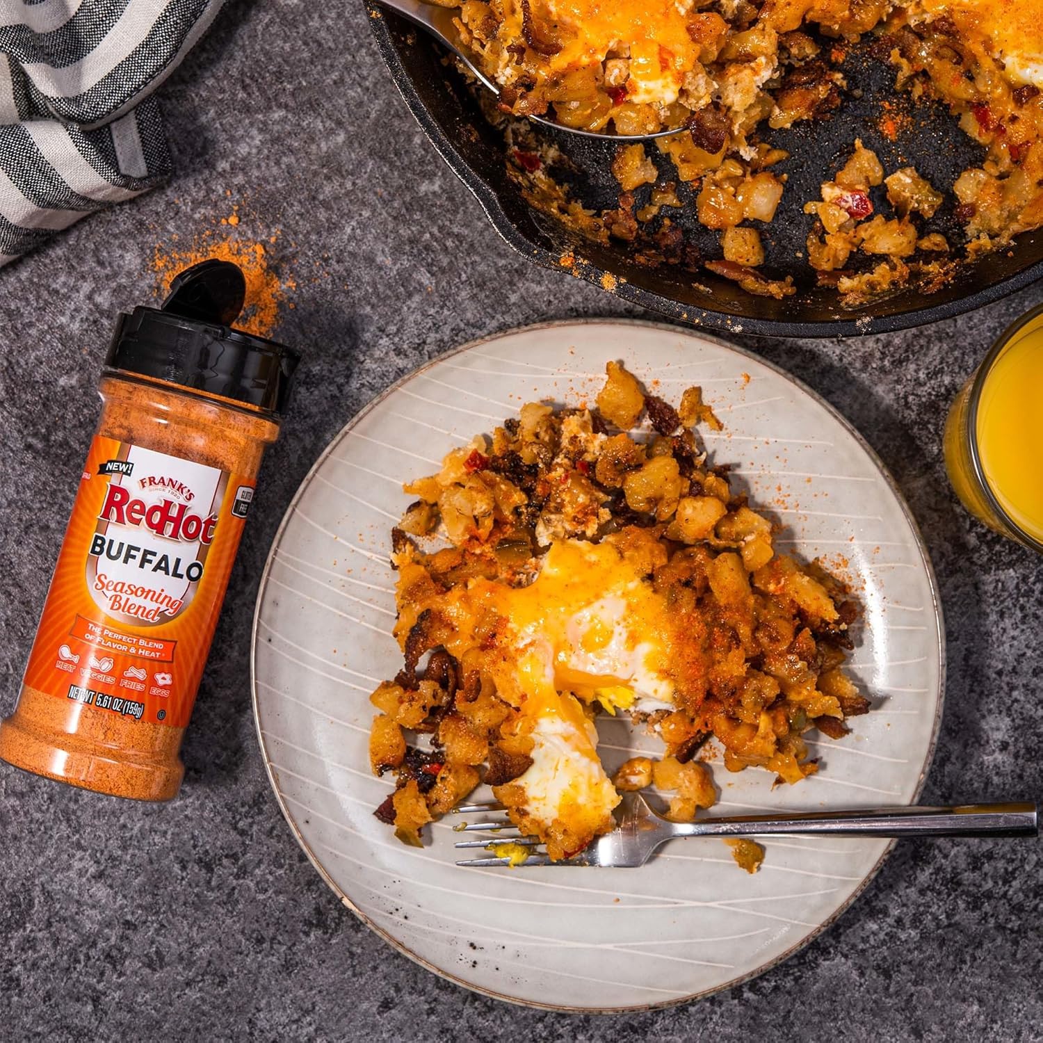 Frank's RedHot Buffalo Seasoning Blend (Gluten Free), 5.61 oz