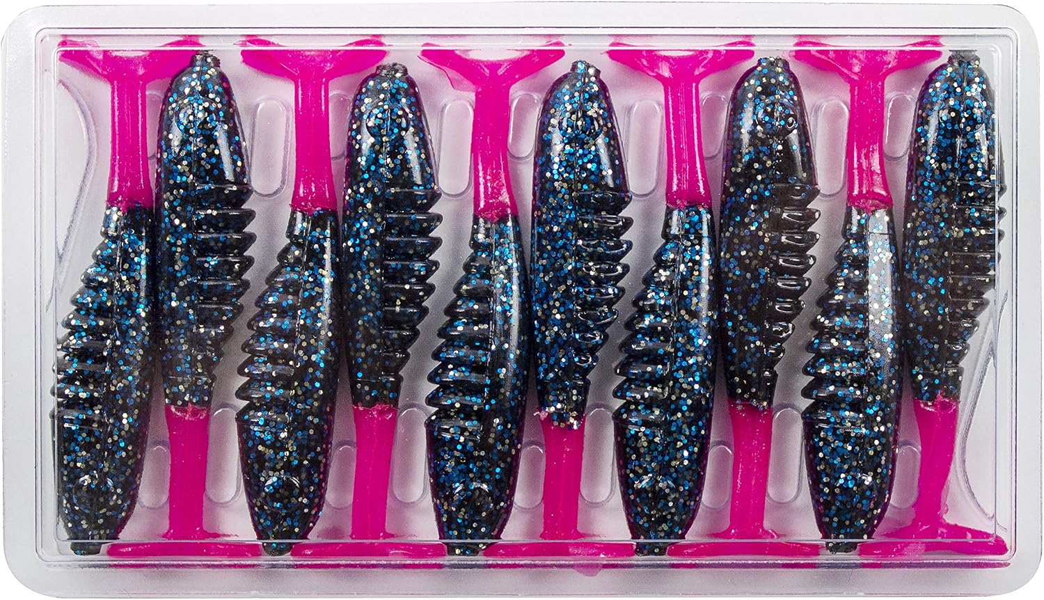 Bobby Garland Slab Hunt'R Soft Plastic Crappie Fishing Lure, 2.25 Inches, Pack of 10