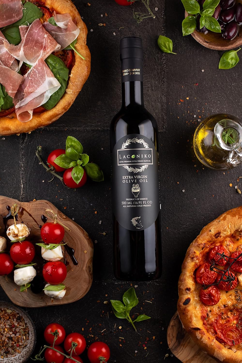 Laconiko Ultra Premium Extra Virgin Olive Oil | NEW 2025/2026 HARVEST | TOP RANKED GREEK OLIVE OIL IN WORLD | 2025 BEST IN GREECE AWARD | 2025