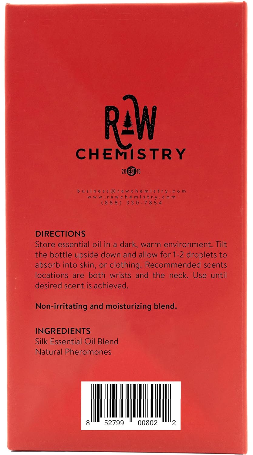 Pheromone Infused Cologne for Men - For Him 1 oz Spray by RawChemistry | Long Lasting Perfume for Men, Mens Body Spray, Premium Cologne Oil Notes, Fine Fragrances for Men, All Day Daily Use, 1 Oz