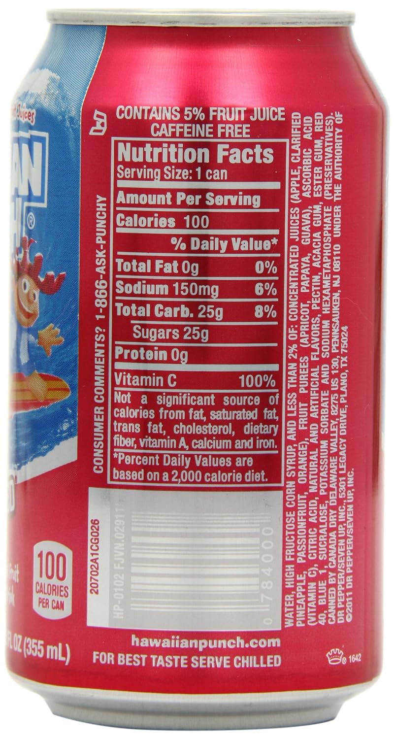 Hawaiian Punch 355 ml (Pack of 12)