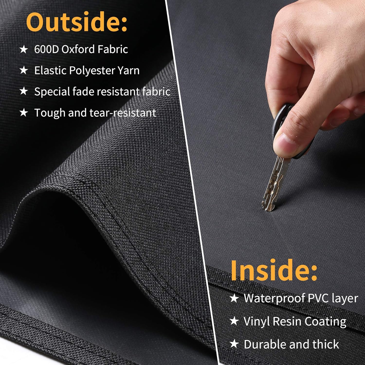 Grill Cover for Pit Boss 4/5-Series Vertical Pellet Smoker Cover | PBV4PS1, PBV5PW1, PBV4PS2, Heavy Duty Waterproof Pit Boss BBQ Cover