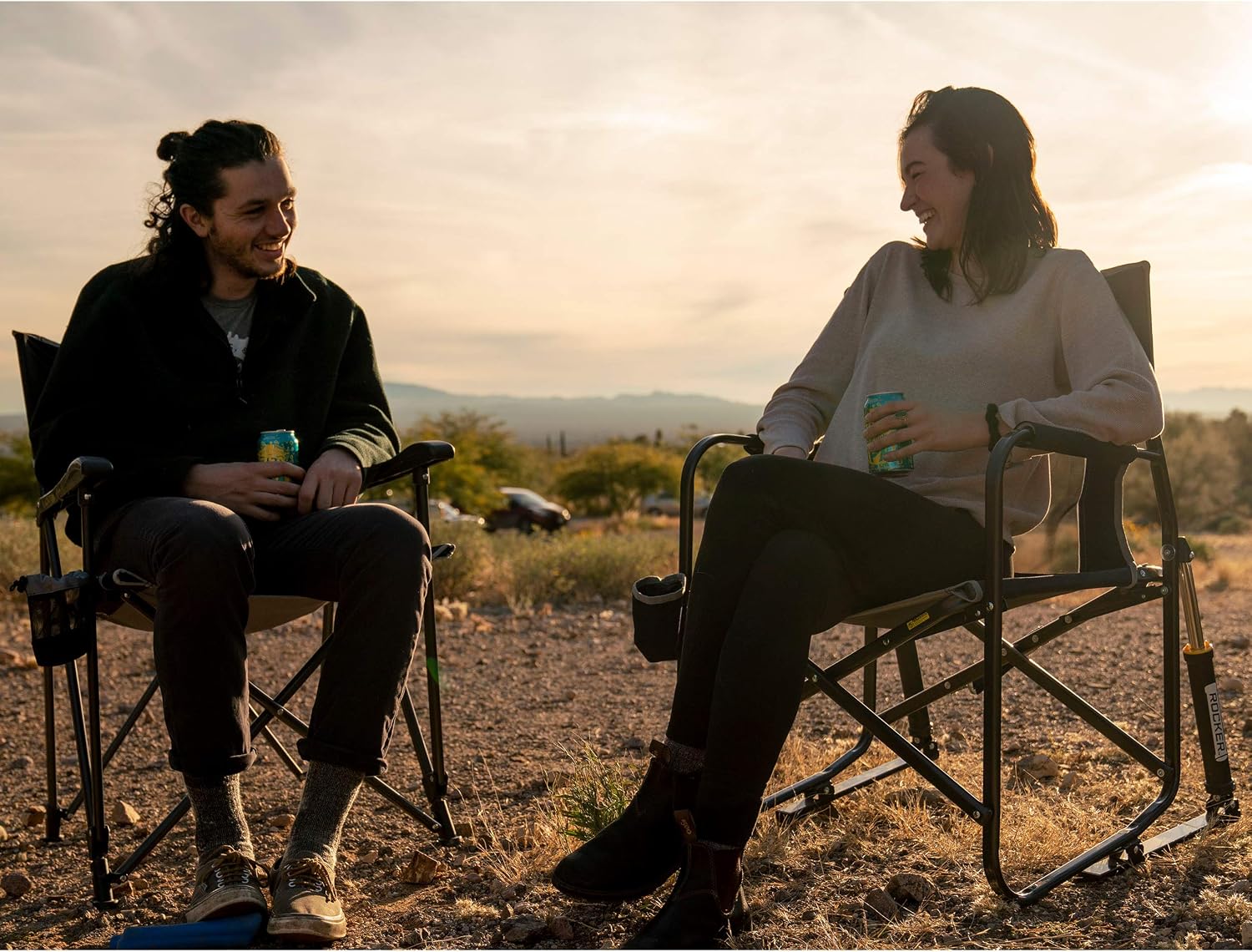 GCI Outdoor Eazy Chair, Folding Camping Chair for Adults