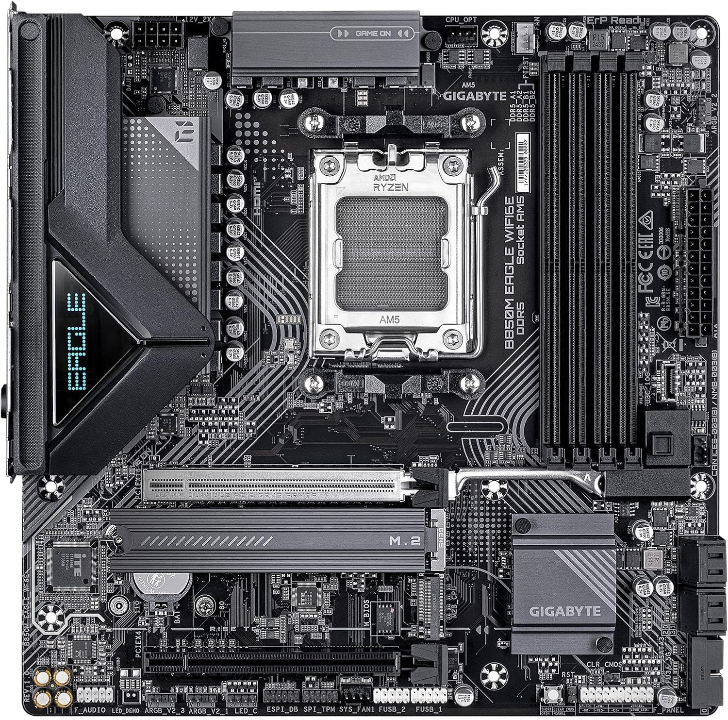 NEWEGG Motherboard CPU Memory Combo - B550M Micro ATX Motherboard Bundle with Ryzen 5 5500 6-Core 3.6 GHz CPU and 16GB (2 x 8GB) 288-Pin PC RAM DDR4 3600 Desktop Memory