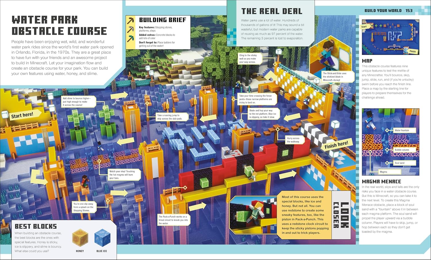 The Minecraft Ideas Book: Create the Real World in Minecraft with 70+ Awesome Builds
