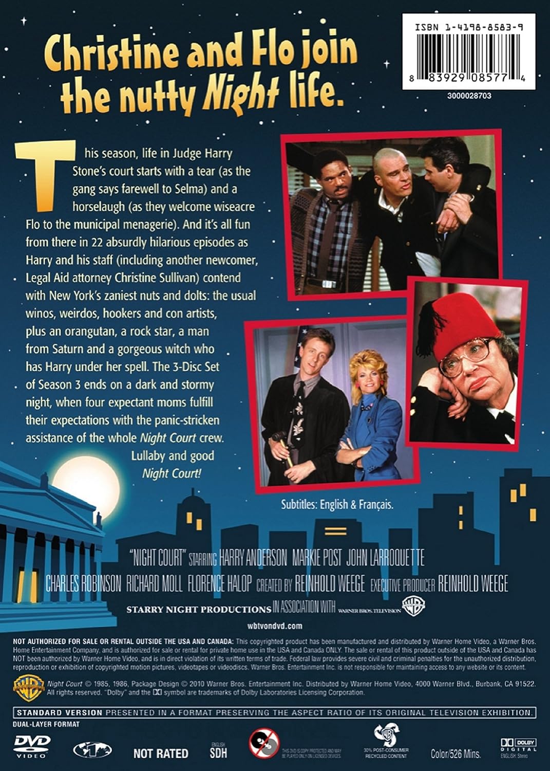 Night Court: The Complete Third Season (DVD)