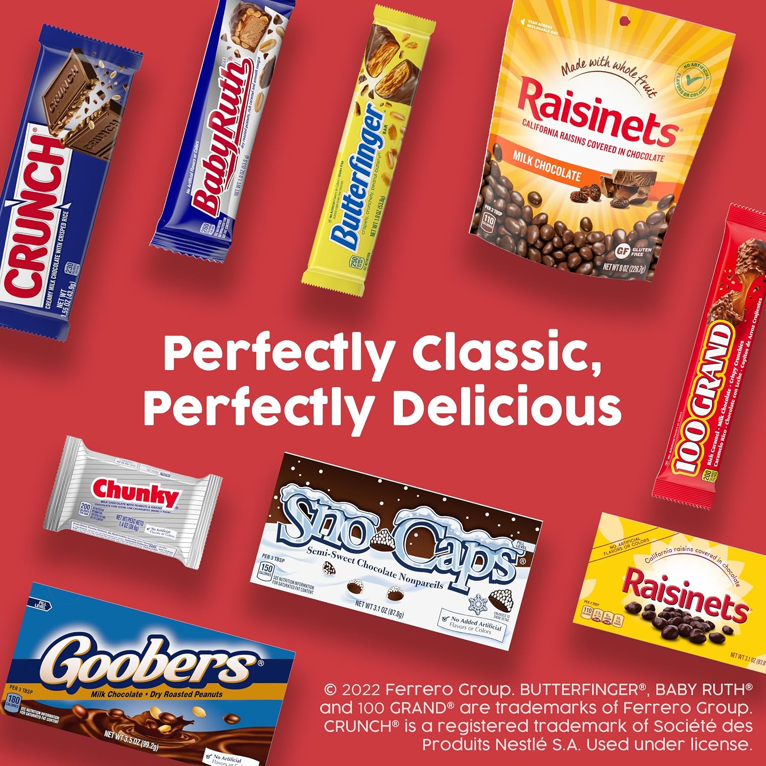 Chunky Giant Milk Chocolate Candy Bar, 12 Count, Bulk Individually Wrapped Ferrero Candy, 4.2 oz