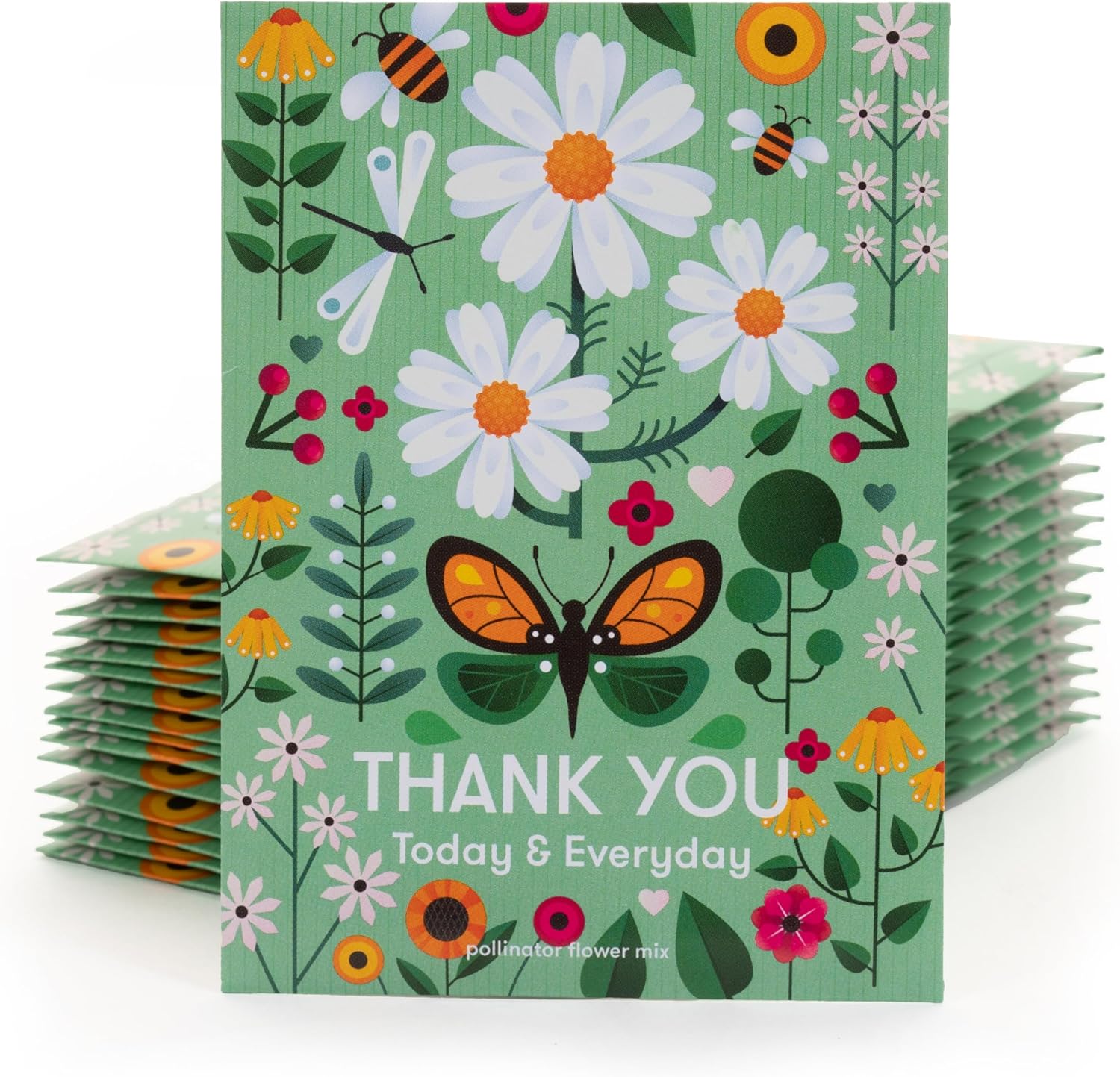 Bentley Thank You Packet - Sunflower Seeds - Pack of 25 - Perfect Eco-Friendly Thank You Gift - Non GMO