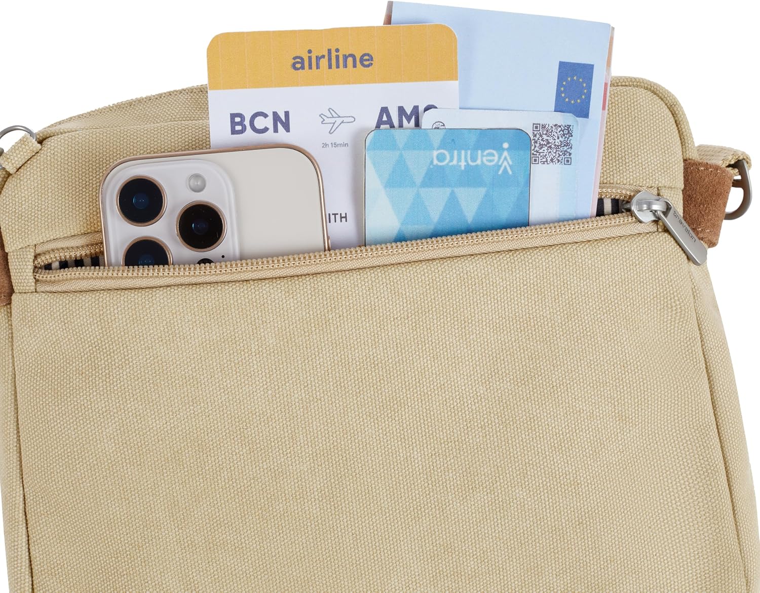 Travelon Anti-Theft Heritage Small Crossbody Bag