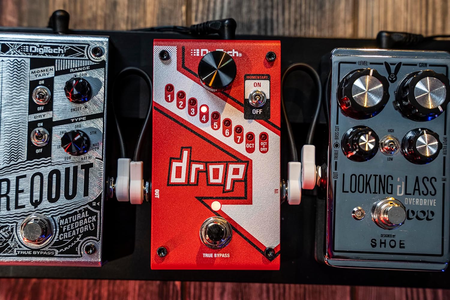 DigiTech DROP Compact Polyphonic Drop Tune Pitch-Shifter | Compact design