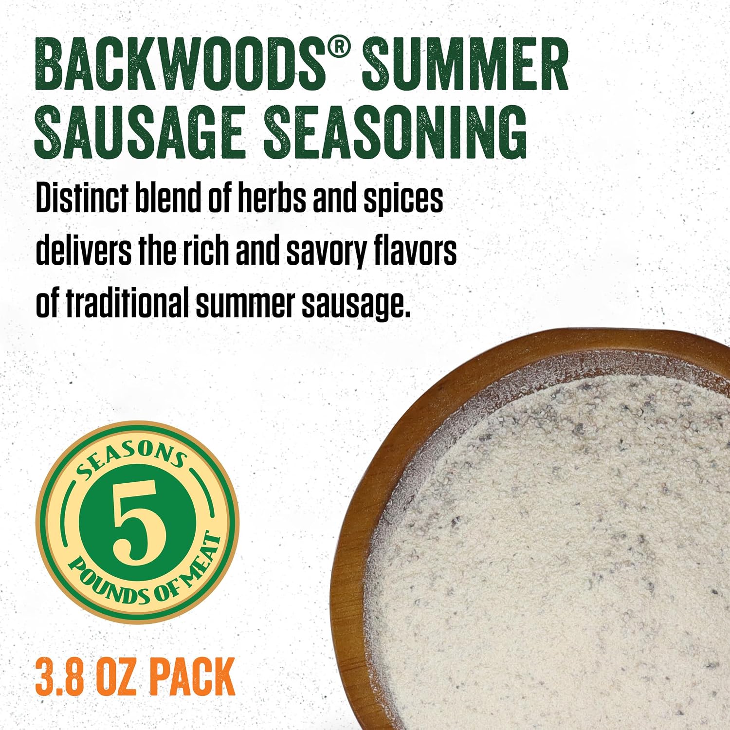 LEM Backwoods Cured Sausage Seasoning with Cure Packet, Jalapeno Summer Sausage