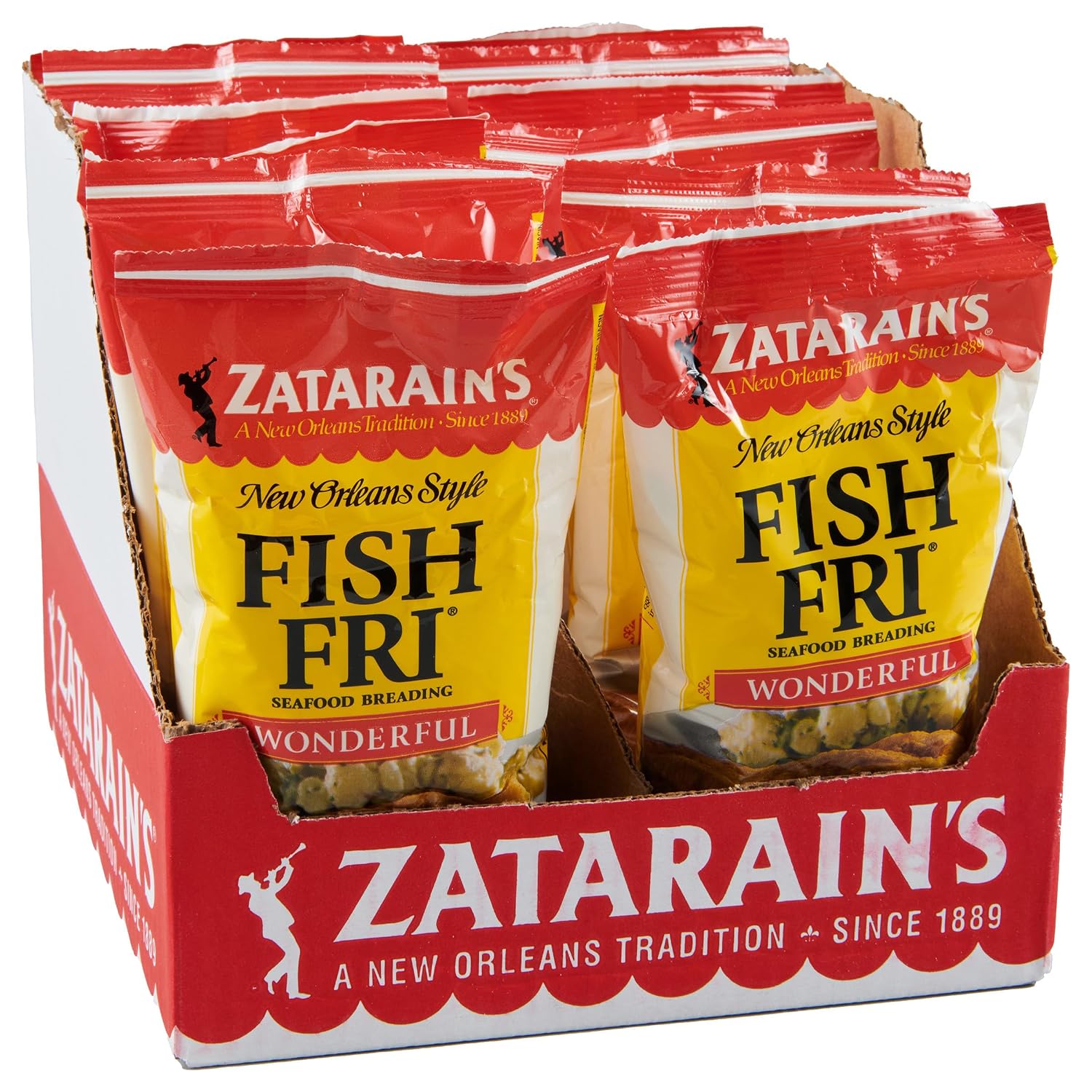 Zatarain's Wonderful Fish Fri Seafood Breading, 24 oz