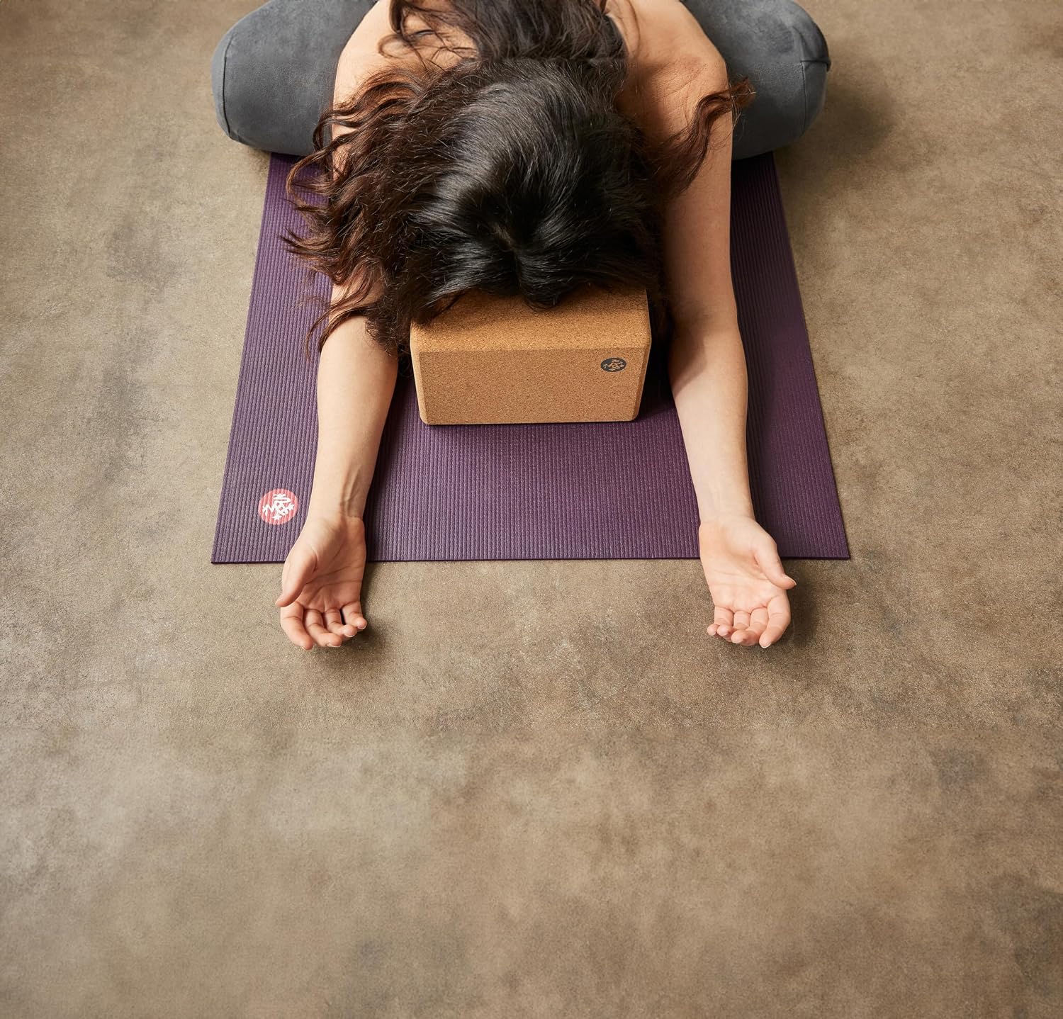 Manduka Yoga Block - Fine-Grain Block, Yoga Equipment, Home Gym Accessory, Pilates Tool, Lightweight for Travel, Extra Firm Workout Accessory with Comfortable Edges