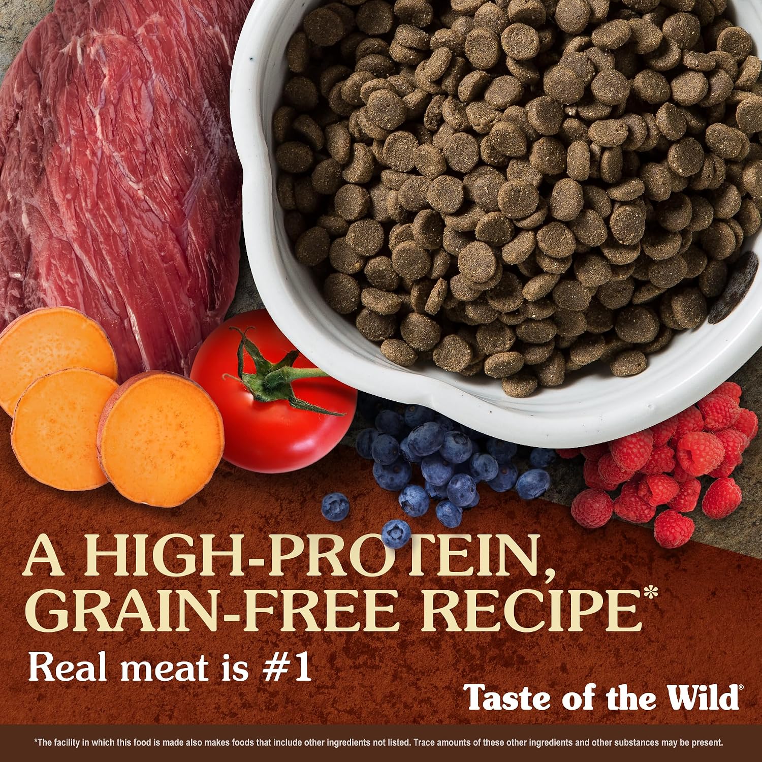 Taste of the Wild Pacific Stream Adult Dry Dog Food, Salmon, 5lb | Grain Free Recipe* | Nutrient Dense to Help Support Peak Health | Guaranteed Omega Fatty Acids to Help Support Skin & Coat