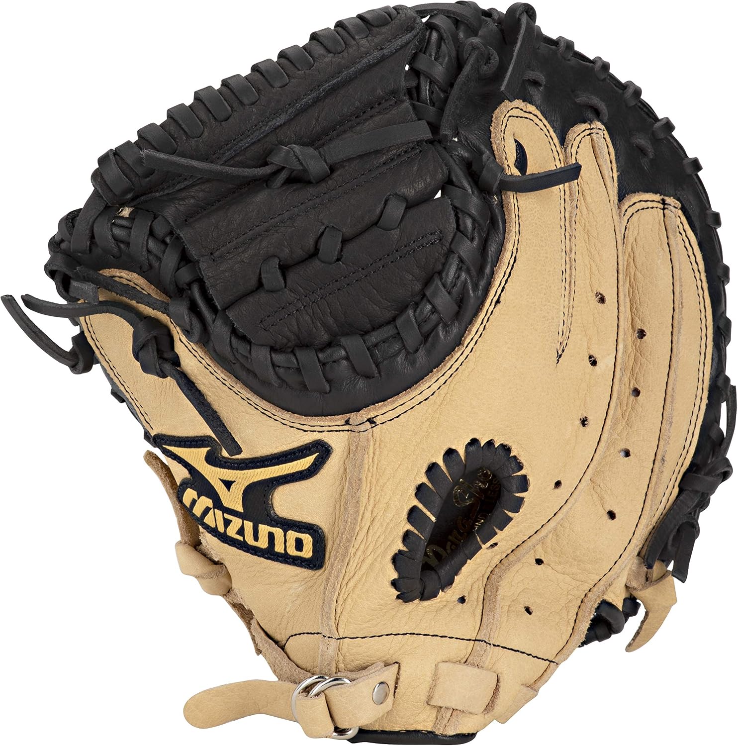 Mizuno Prospect PowerClose Youth Baseball Glove Series I V-Flex Notch I Parashock Palm Pad I Buttersoft Palm Liner