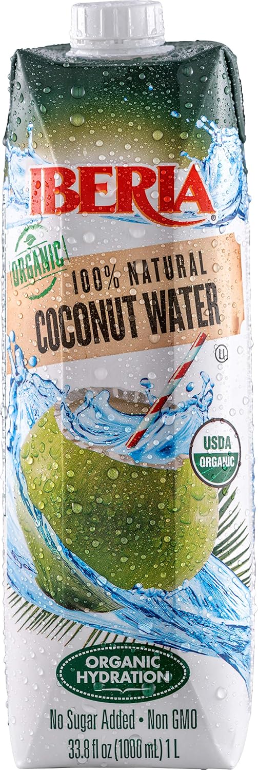 Iberia Organic Coconut Water, 1 Liter