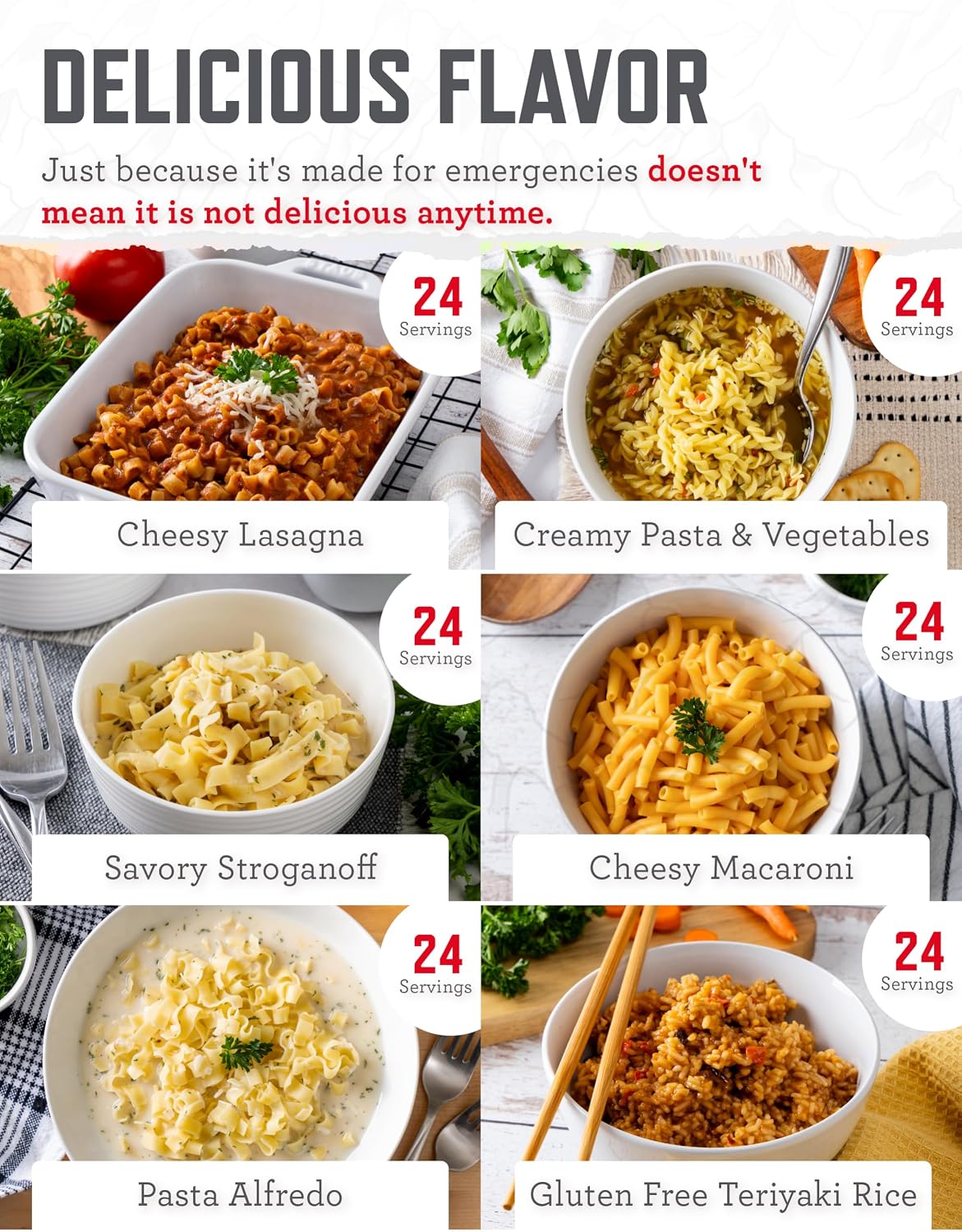ReadyWise Emergency Food Supply - 360 Servings, 3 Buckets, Freeze Dried & Dehydrated Package of Long Term Meals, Survival Kit for Camping, Prepper Food Storage Supplies, up to 25 Year Shelf Life
