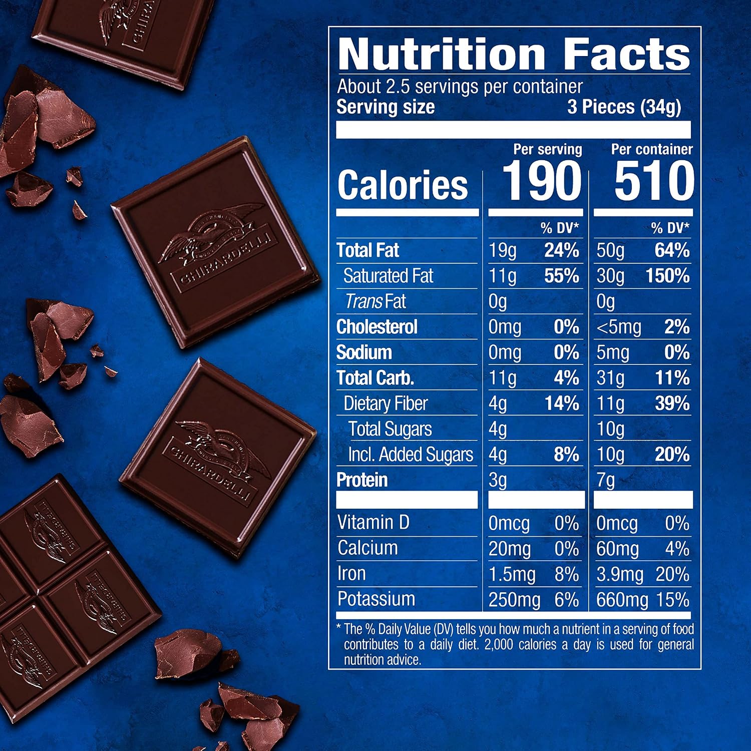 GHIRARDELLI® INTENSE DARK Chocolate Bar, 86% Cacao, 3.17 Oz Bar (Pack of 12)