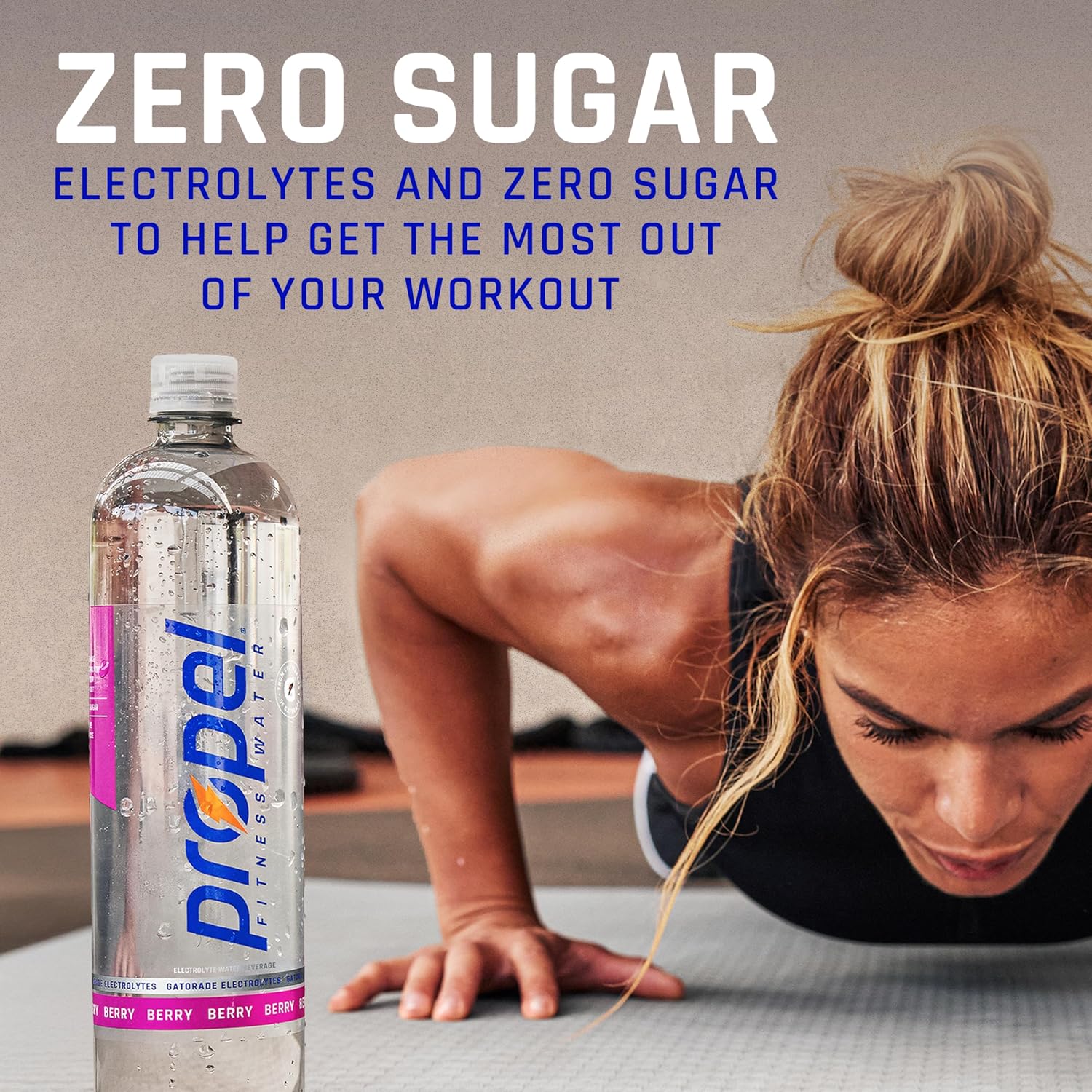 Propel, Kiwi Strawberry, Zero Calorie Sports Drinking Water with Electrolytes and Vitamins C&E, 16.9 Fl Oz (12 Count)