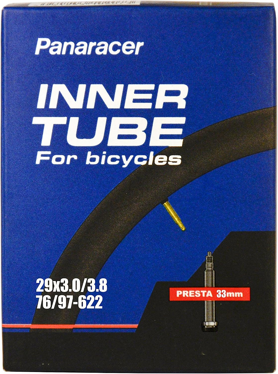 Panaracer Bicycle Tubes with 33mm Presta Valve in Singles and Pairs