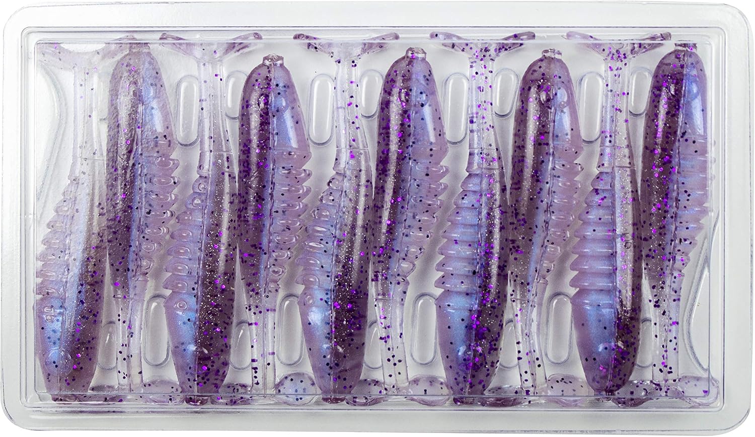 Bobby Garland Slab Hunt'R Soft Plastic Crappie Fishing Lure, 2.25 Inches, Pack of 10