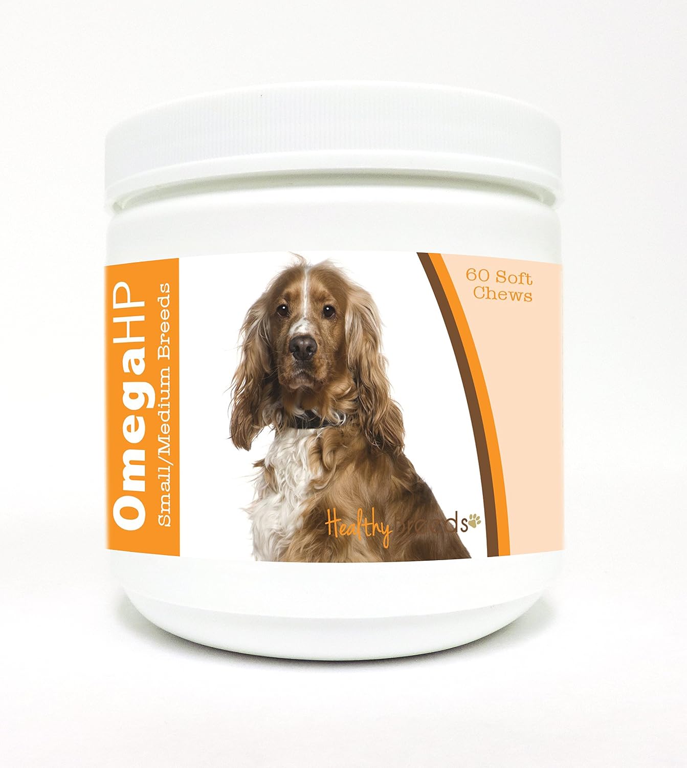 Healthy Breeds Siberian Husky Omega HP Fatty Acid Skin and Coat Support Soft Chews 60 Count