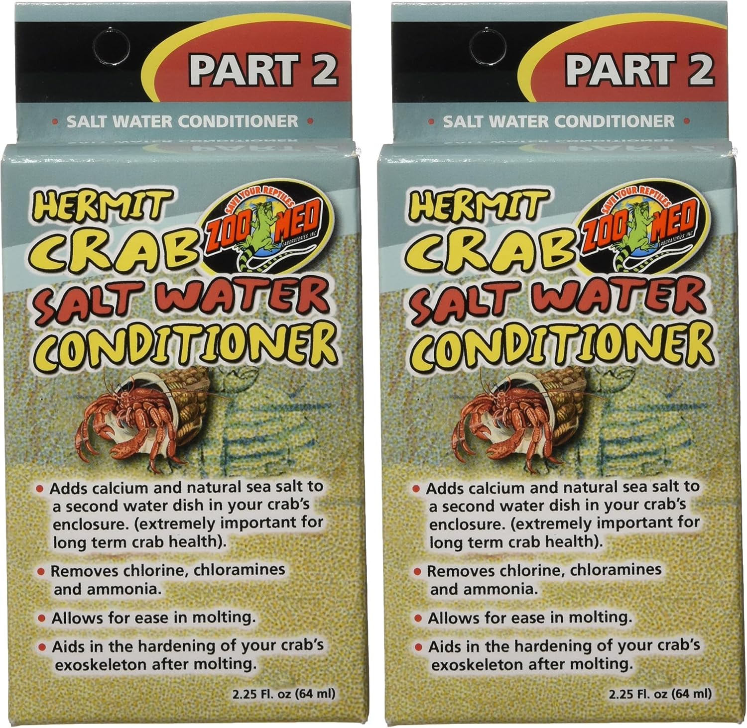 Zoo Med Hermit Crab Salt Water Conditioner