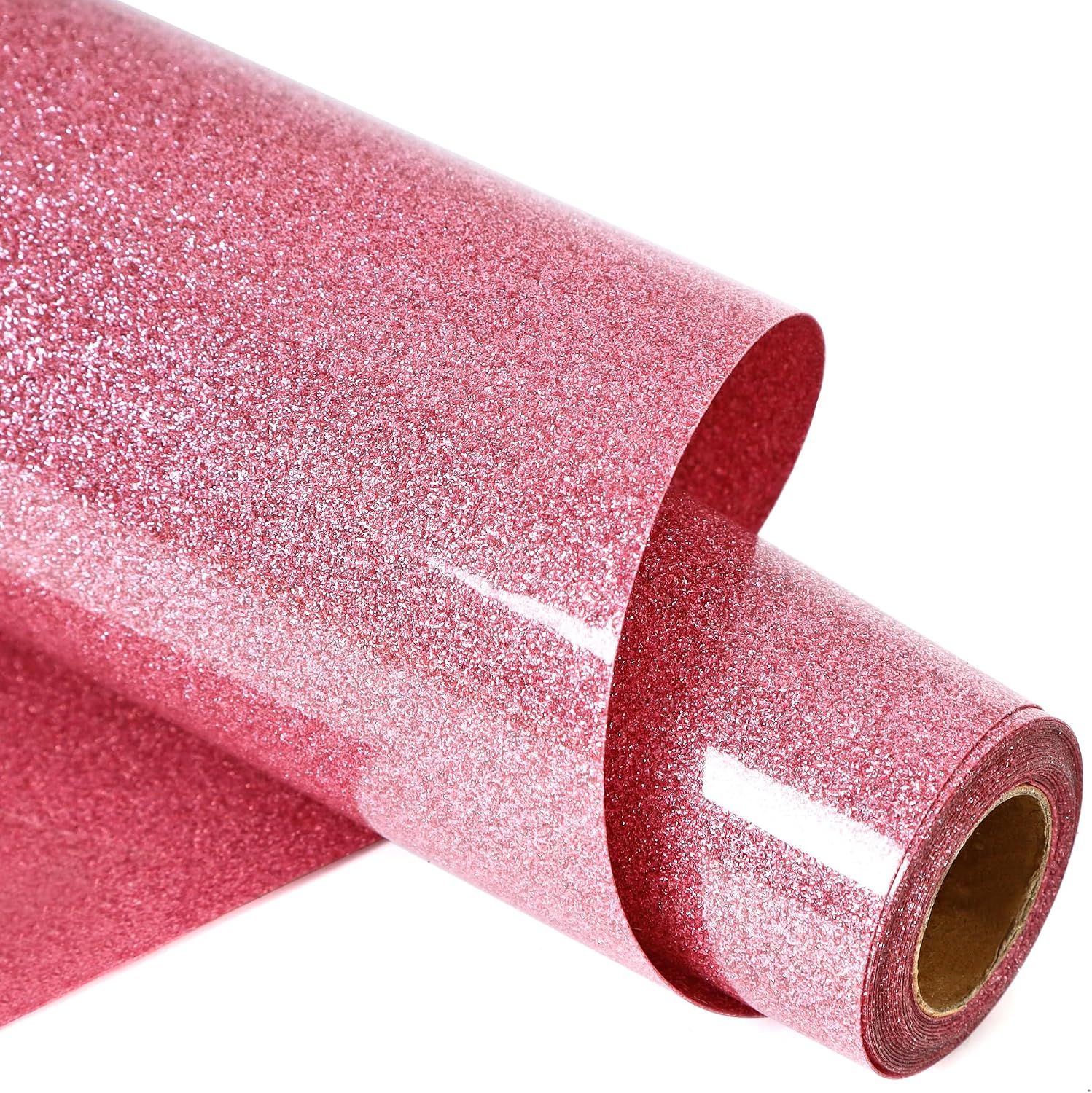 RENLITONG Heat Transfer Vinyl,12 Inch by 10ft White Iron on Vinyl