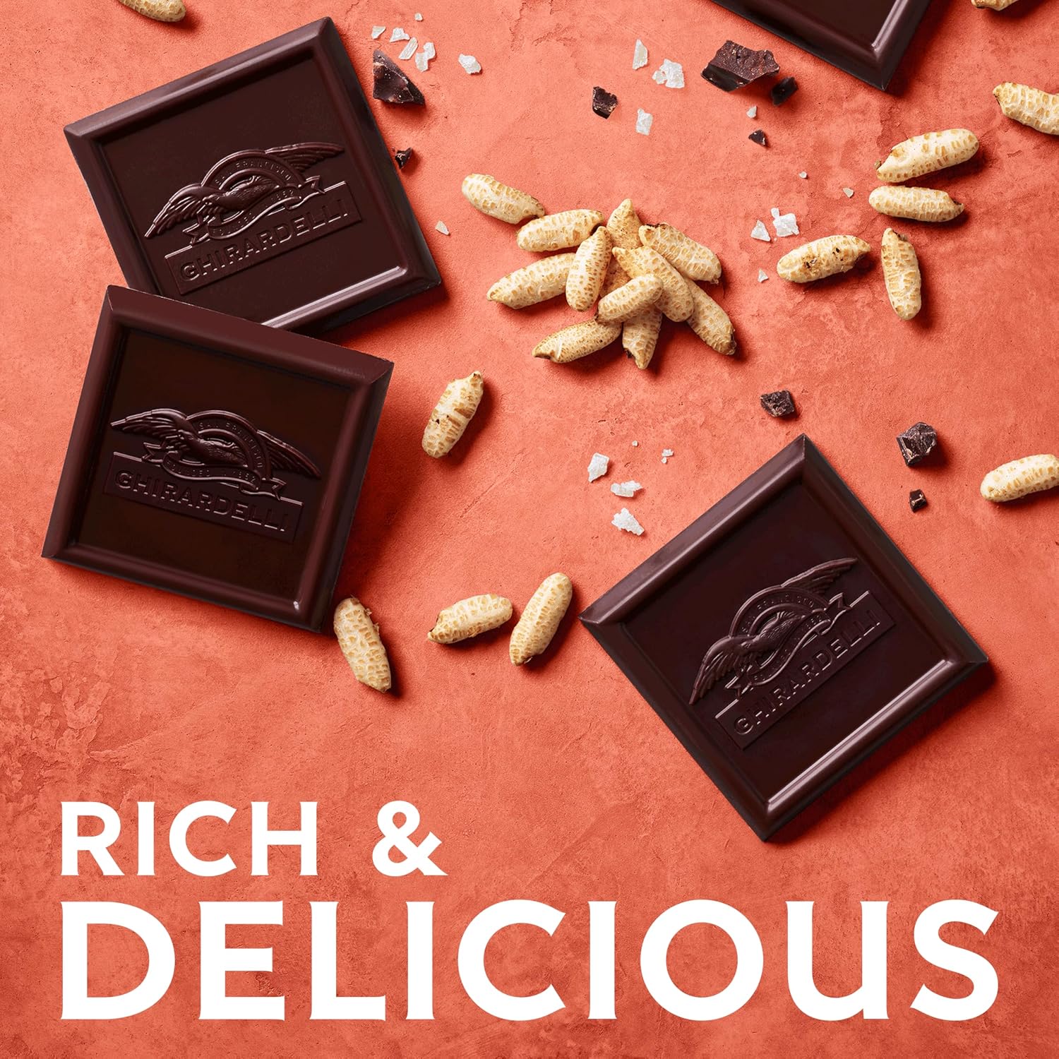 Ghirardelli, Intense Dark Chocolate Bar, 72% Cacao, Bar, 3.5 Ounce