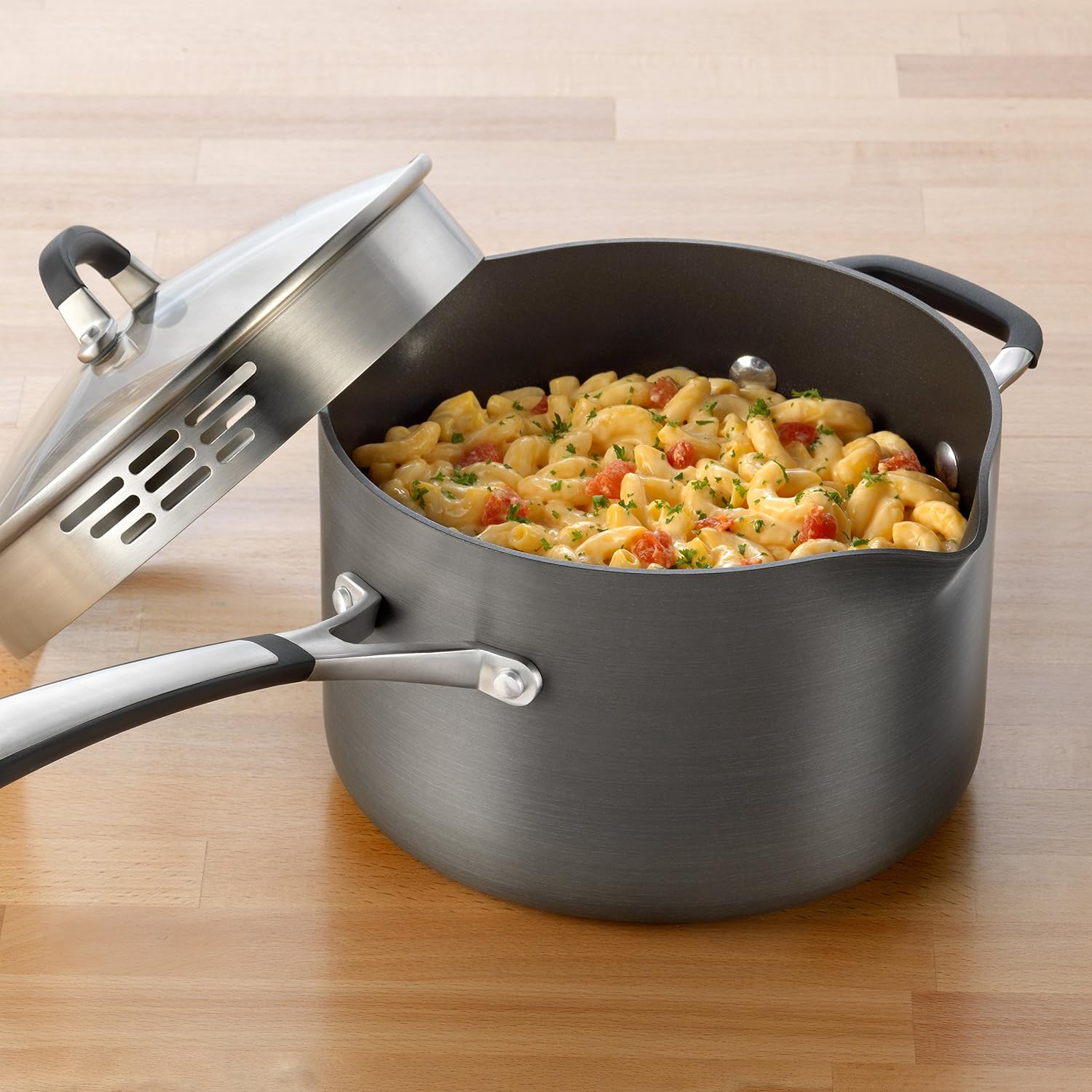 Simply Calphalon Nonstick 1-Quart Sauce Pan