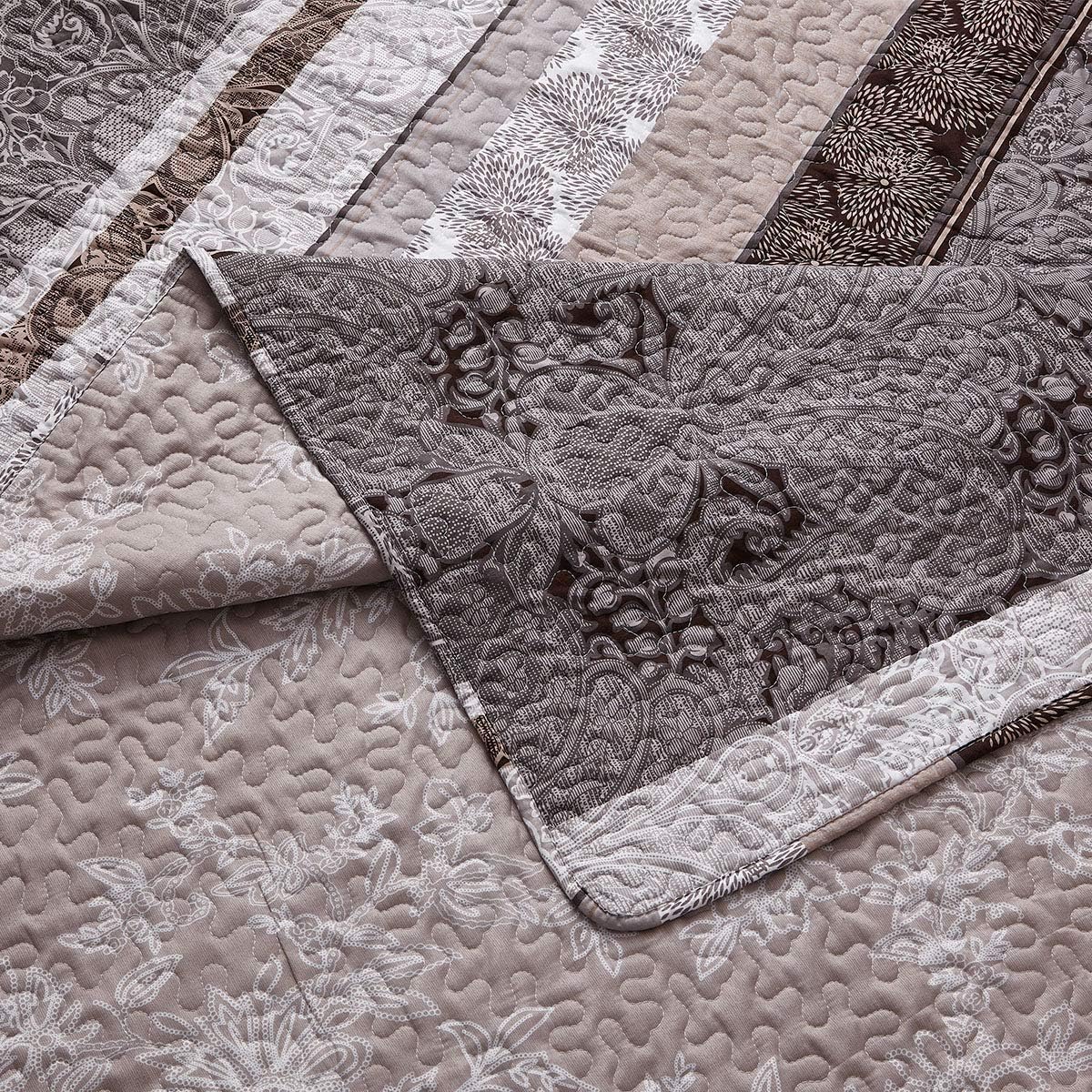 Royal Hotel Ayat Birds Oversized Coverlet Set Queen Size – Luxury Queen Quilt Bedspread, All Season Soft Filled Quilts